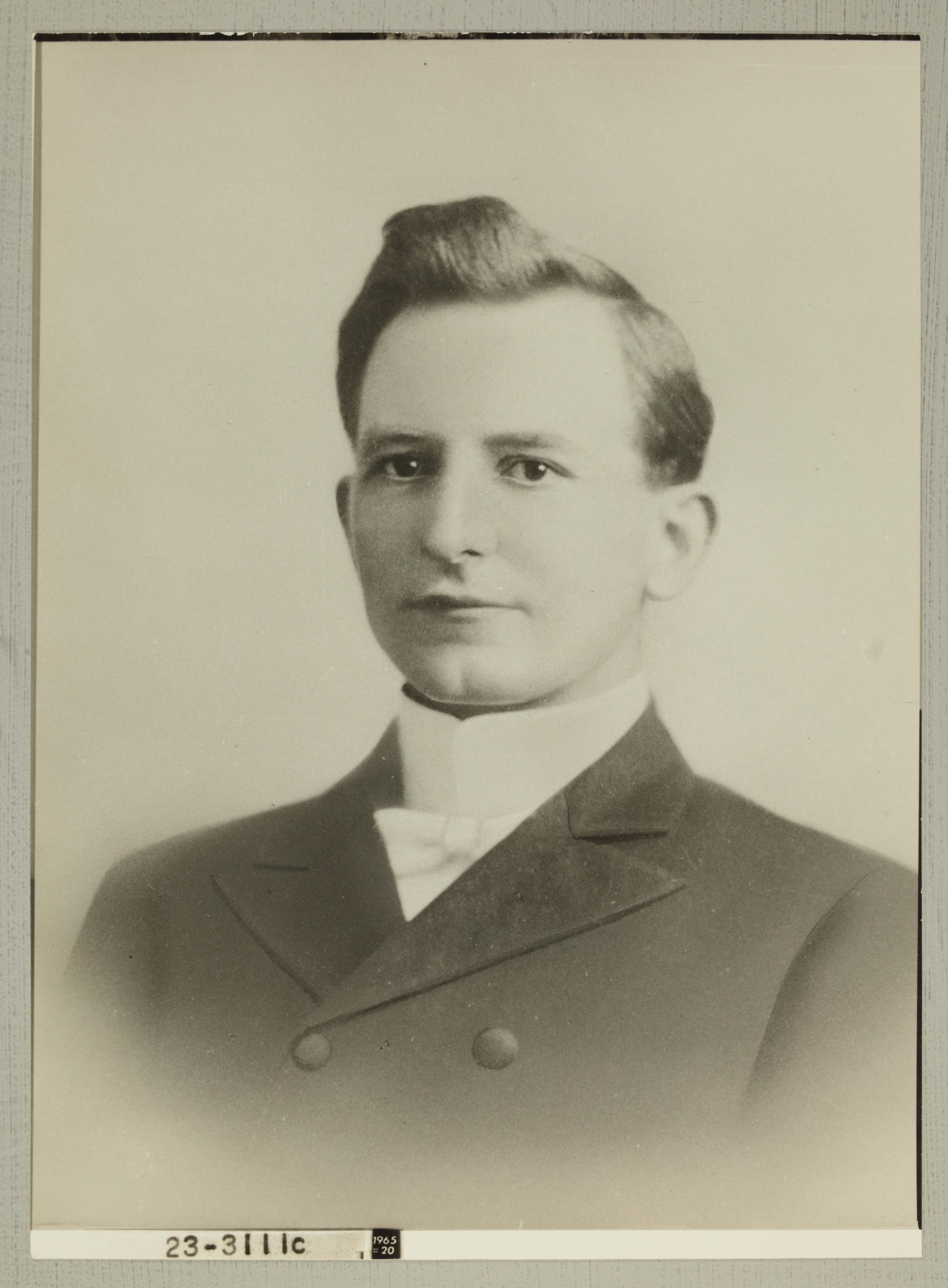 John Shaw Foster Portrait Photograph