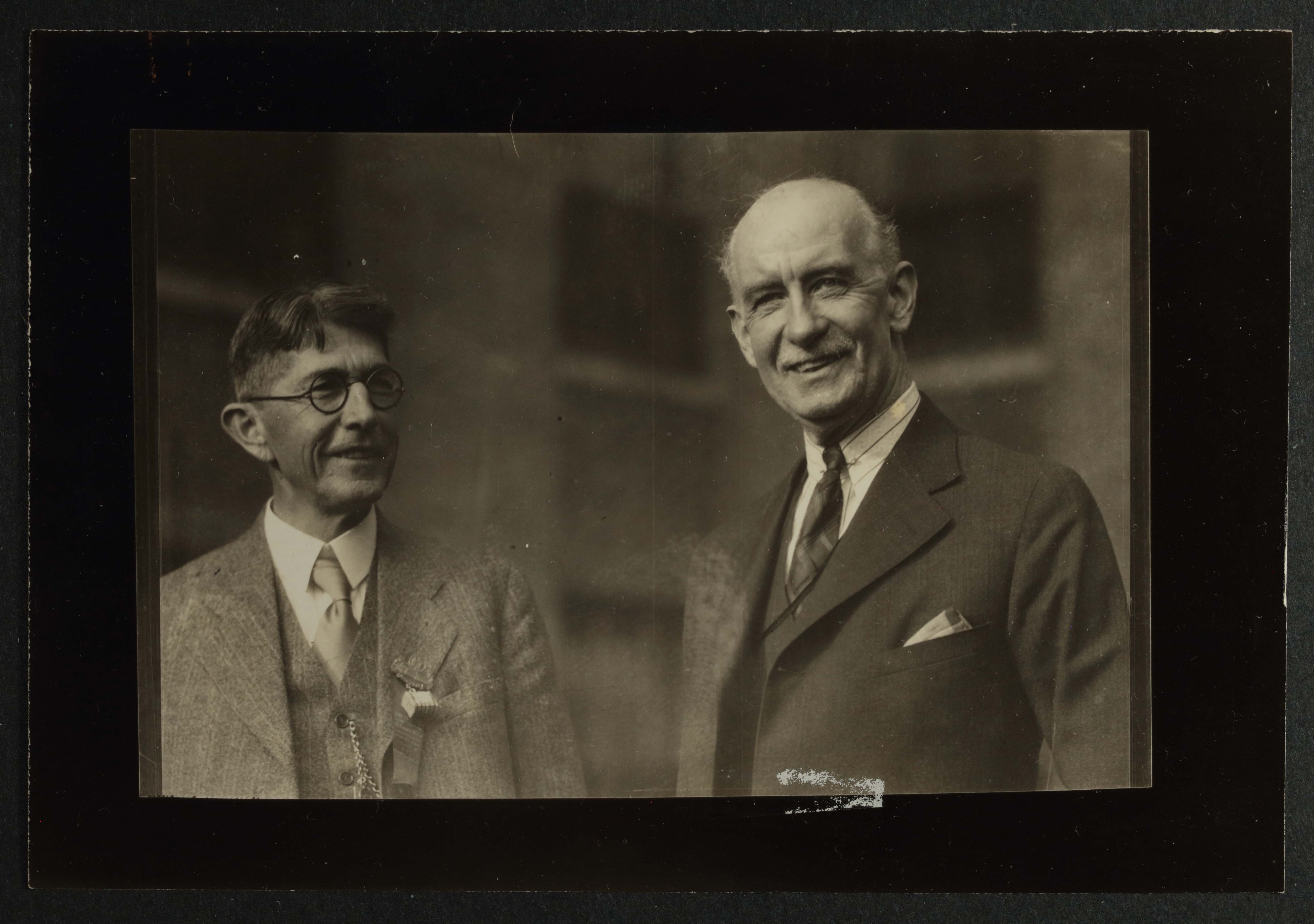 Howard Arbuckle and Robert Smythe Photograph