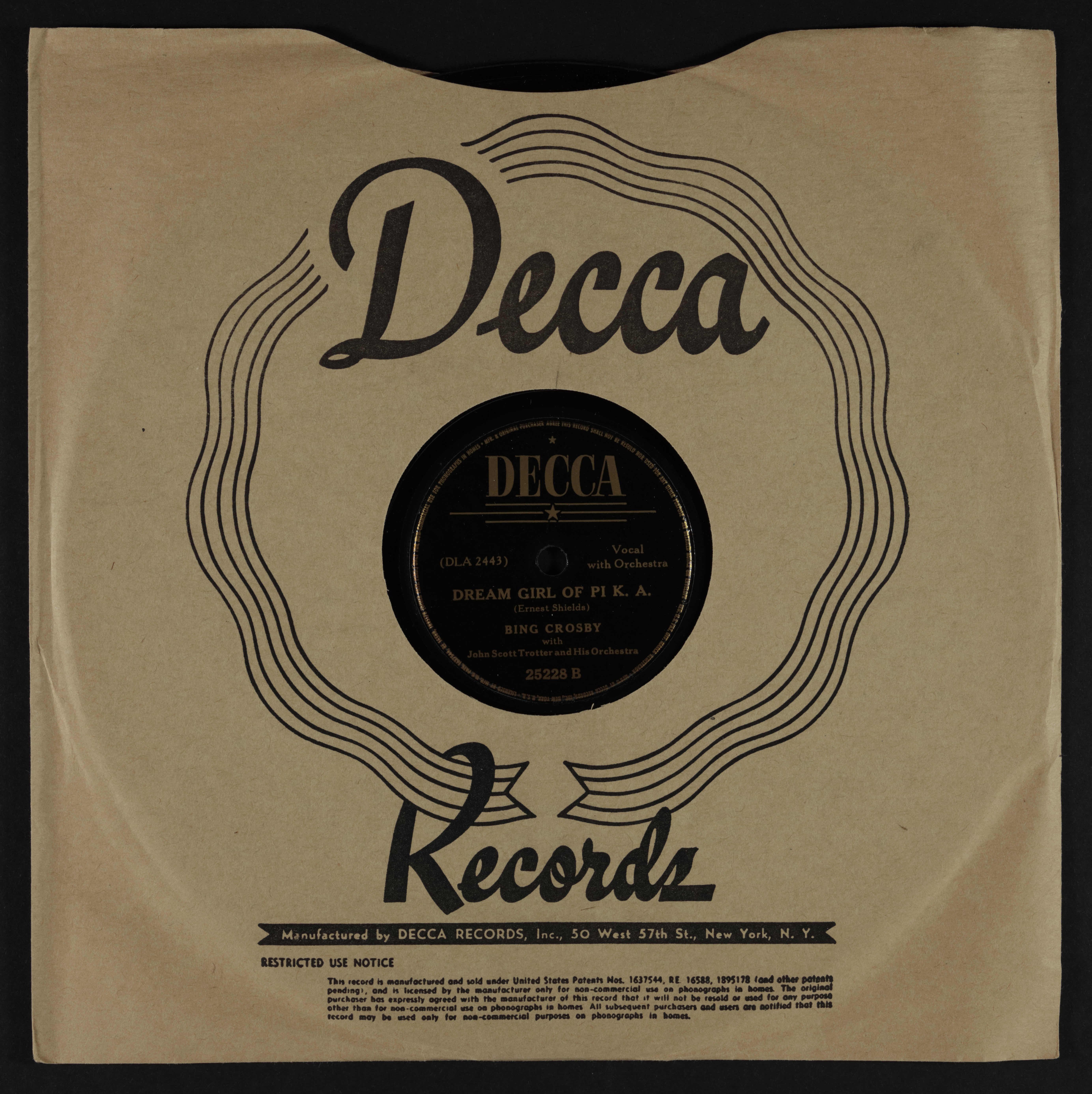 Dream Girl of Pi K. A. Vinyl Record