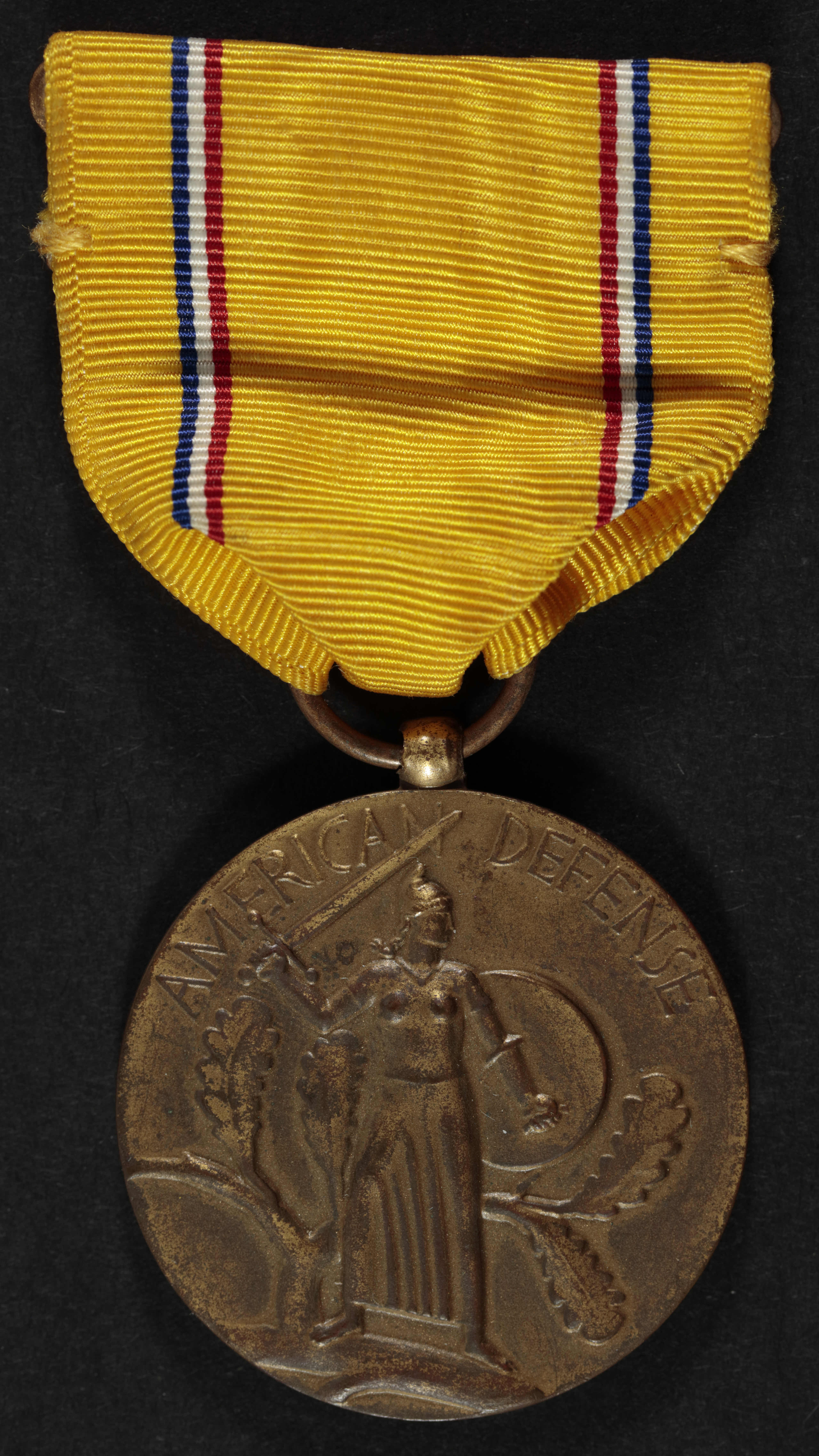Je Mickey Helt American Defense Medal
