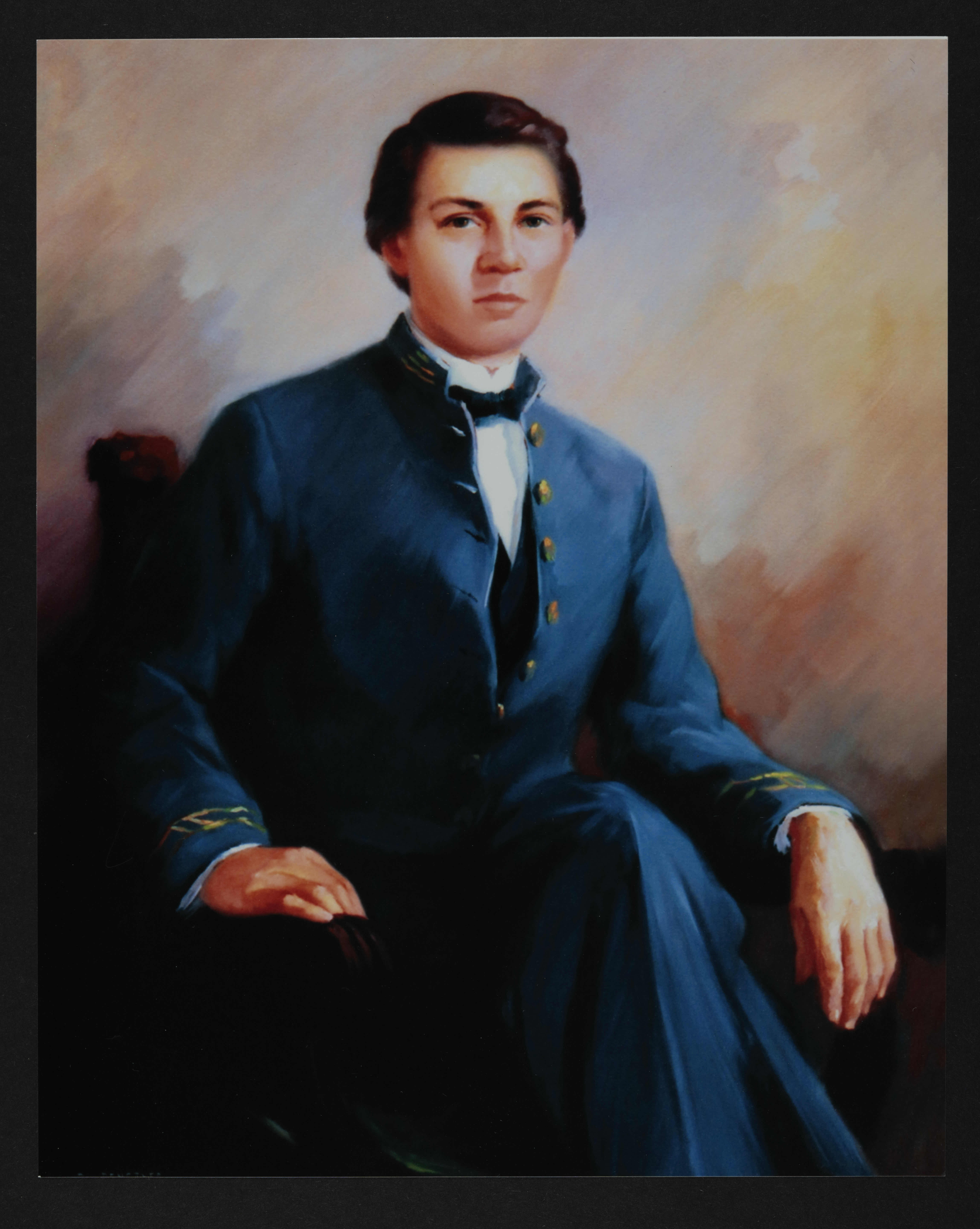 Julian Wood Portrait Painting Photograph, March 1, 2012