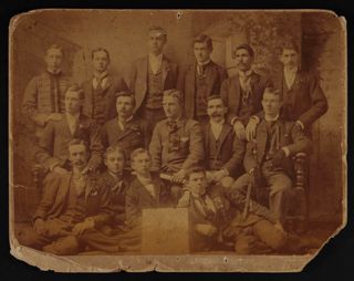 Group of 15 at Knoxville Convention Cabinet Card, December 21-23,1892