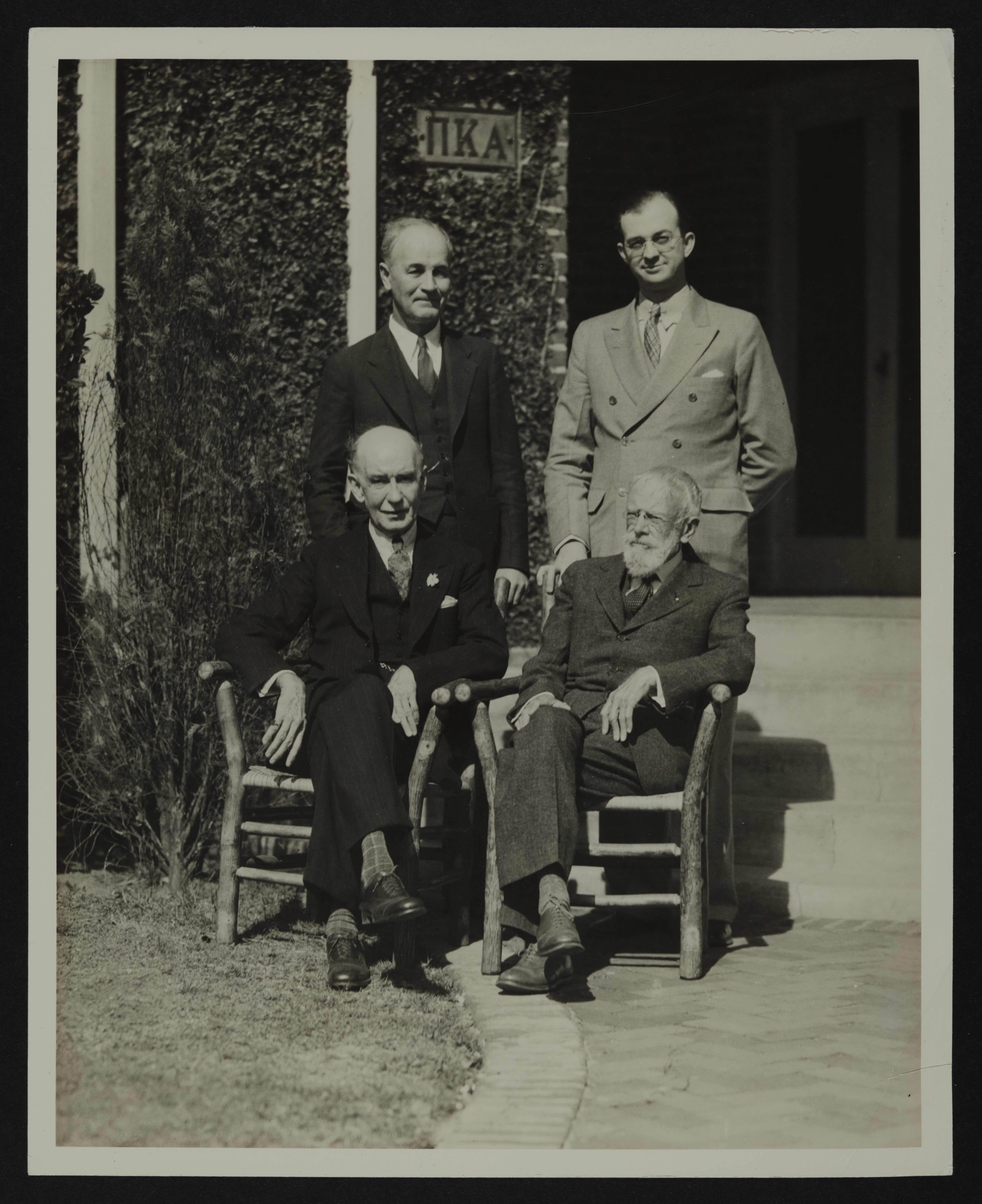 Robert Smythe and William Alexander Photograph, March 1, 1936