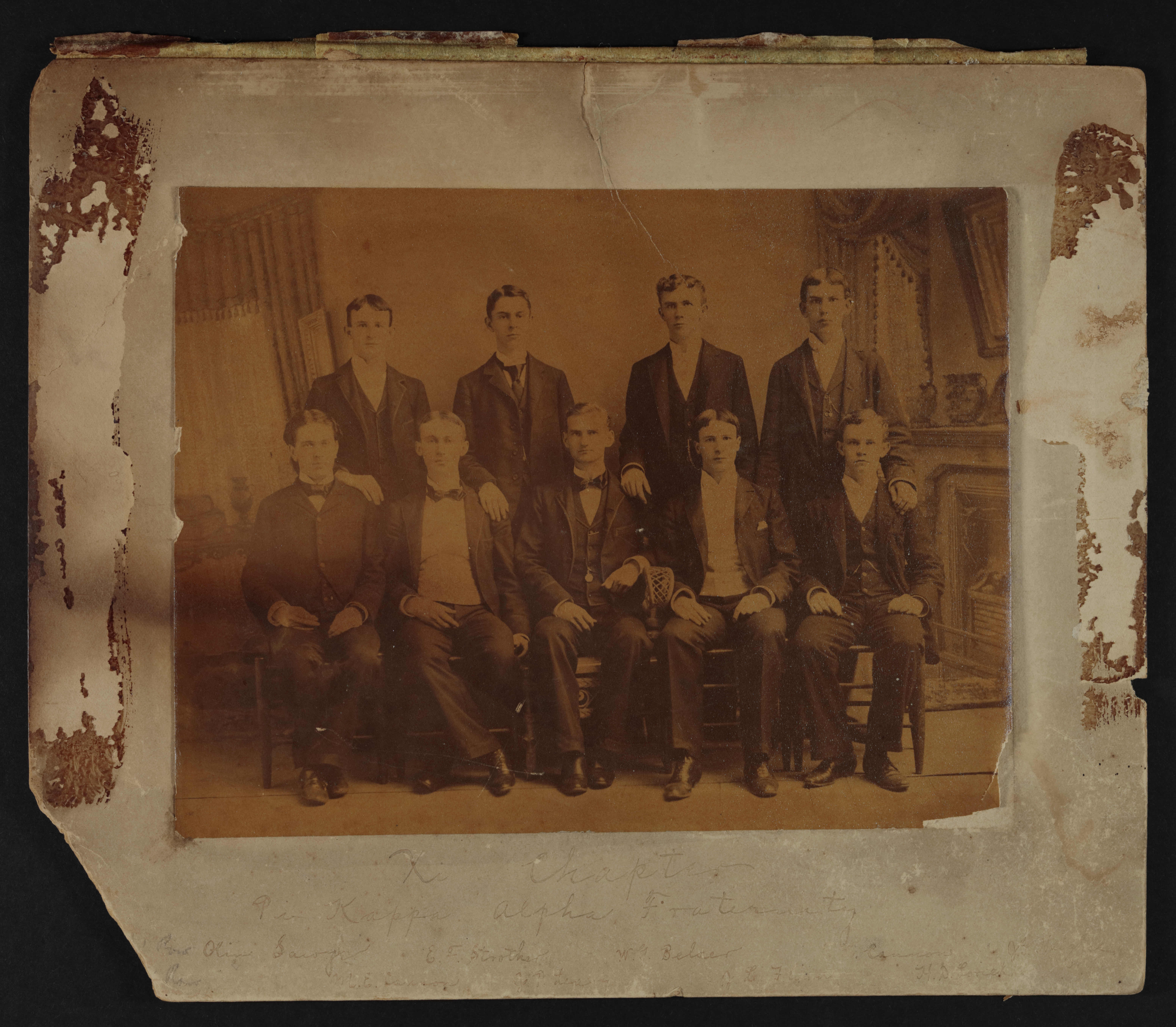 Xi Chapter Photograph, 1894