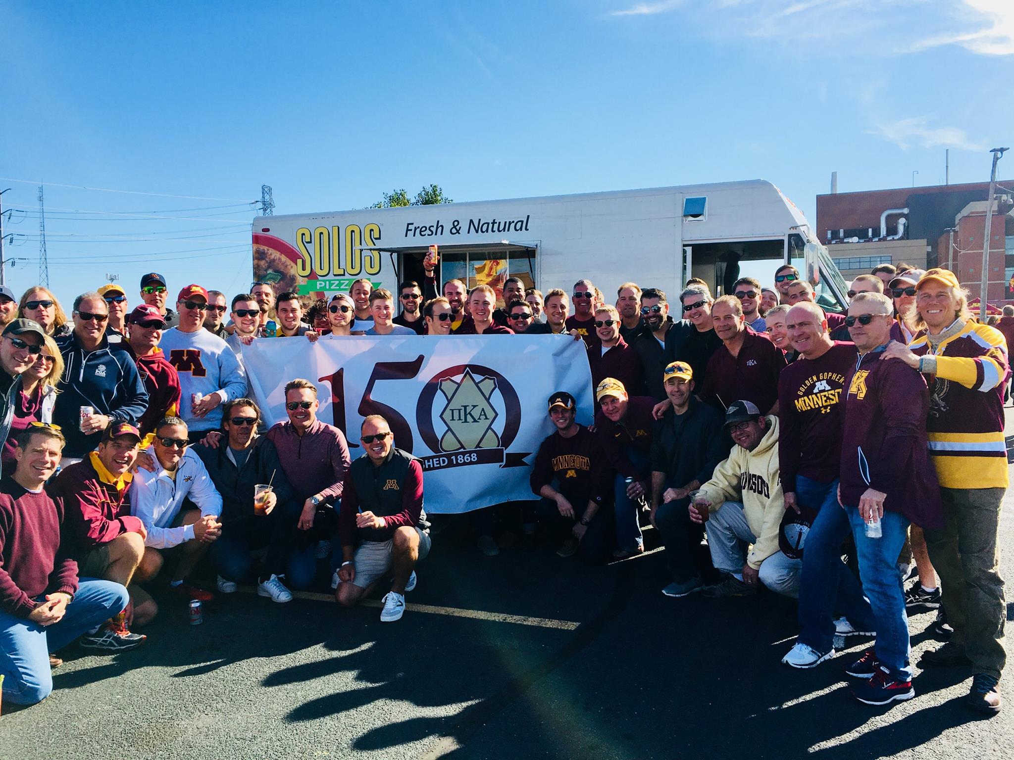 Beta Chi Alumni Tailgate Photograph, c. 2018