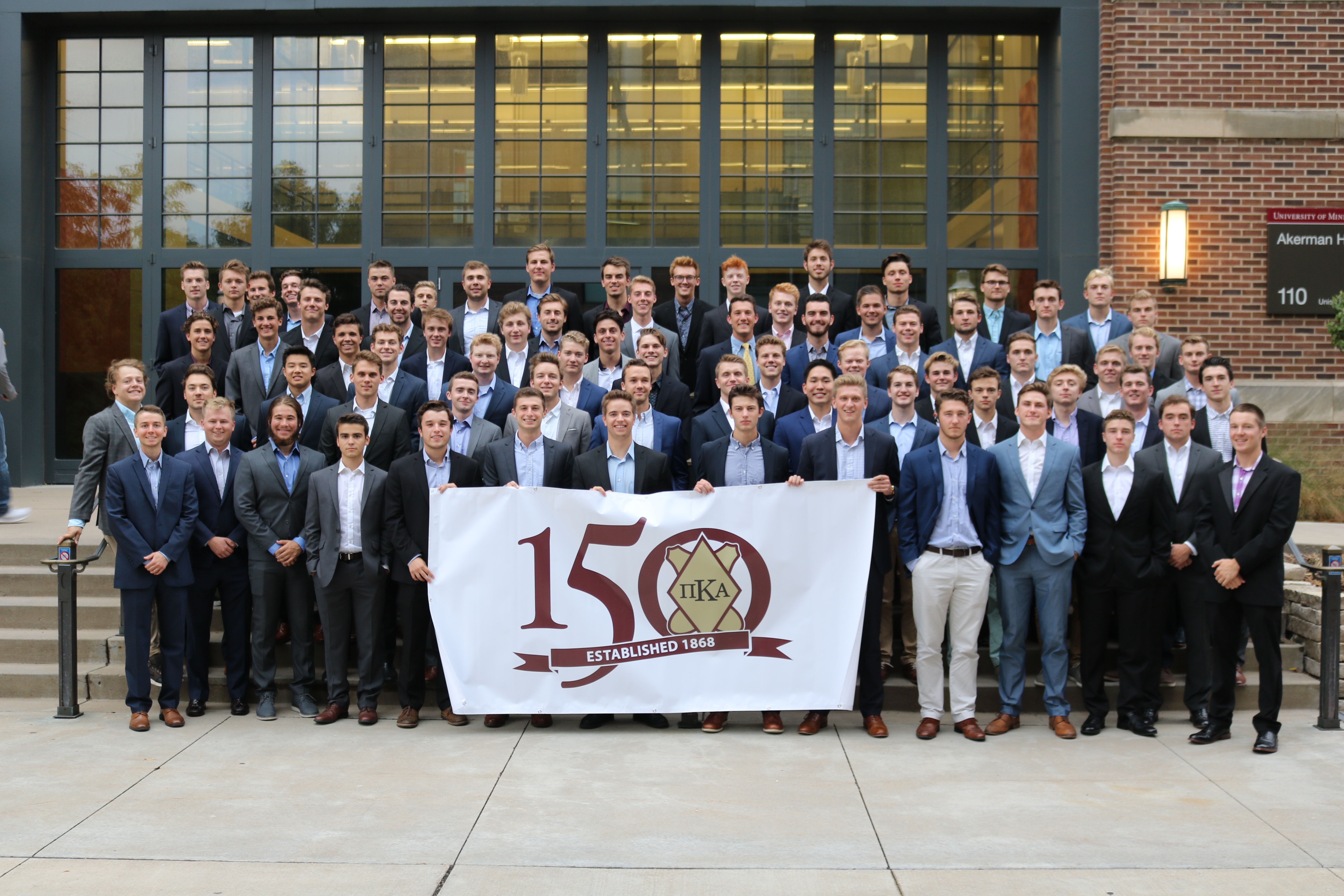 Beta Chi Chapter at 150th Anniversary Event Photograph, 2018