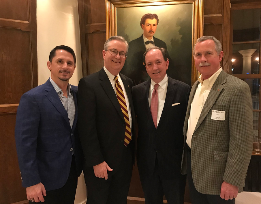 Four Memphis Area Alumni at Headquarters Photograph, 2018