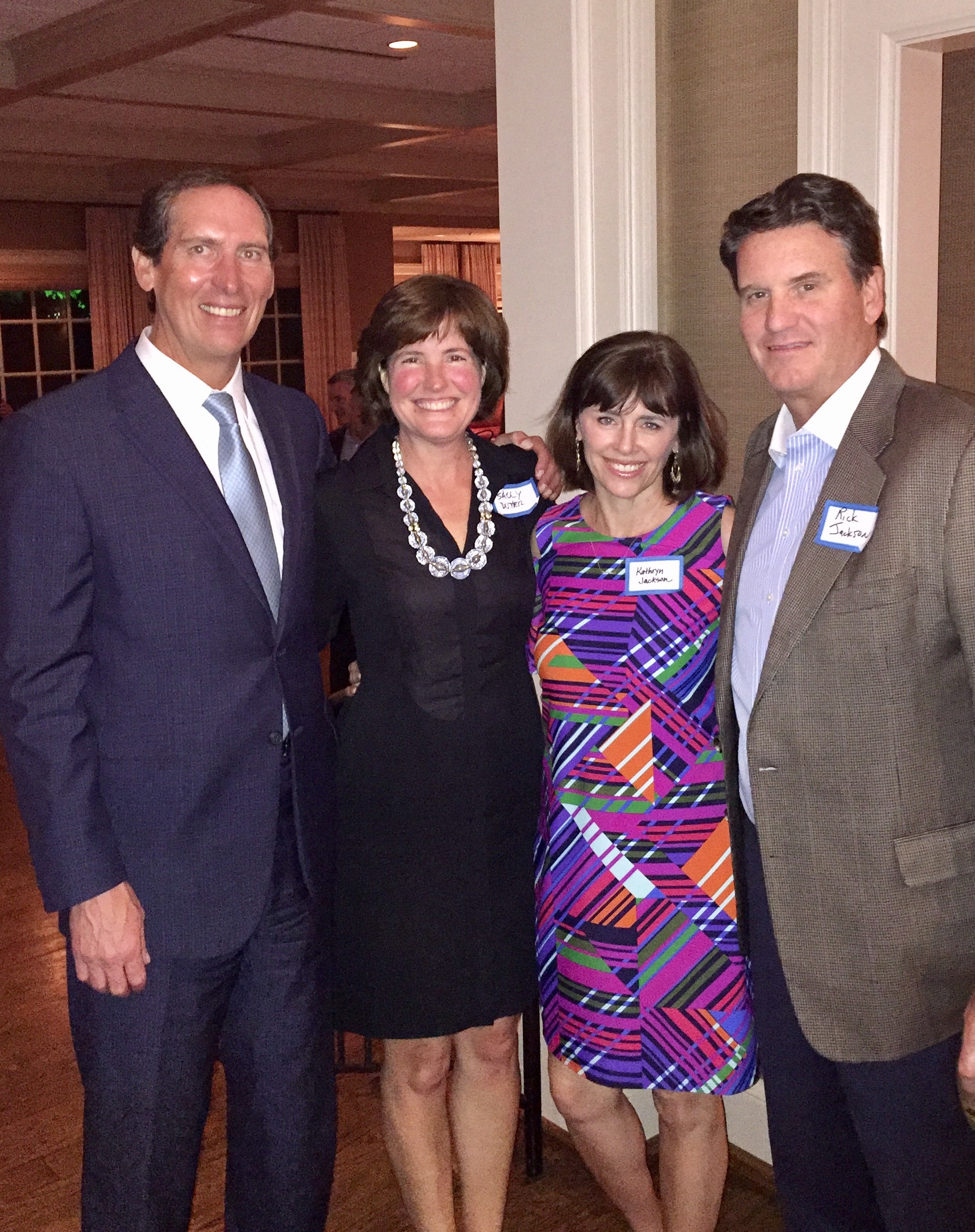 Dutter, Jackson, and Spouses at the Dallas Beta Mu 50th Founders Day Photograph, 2018