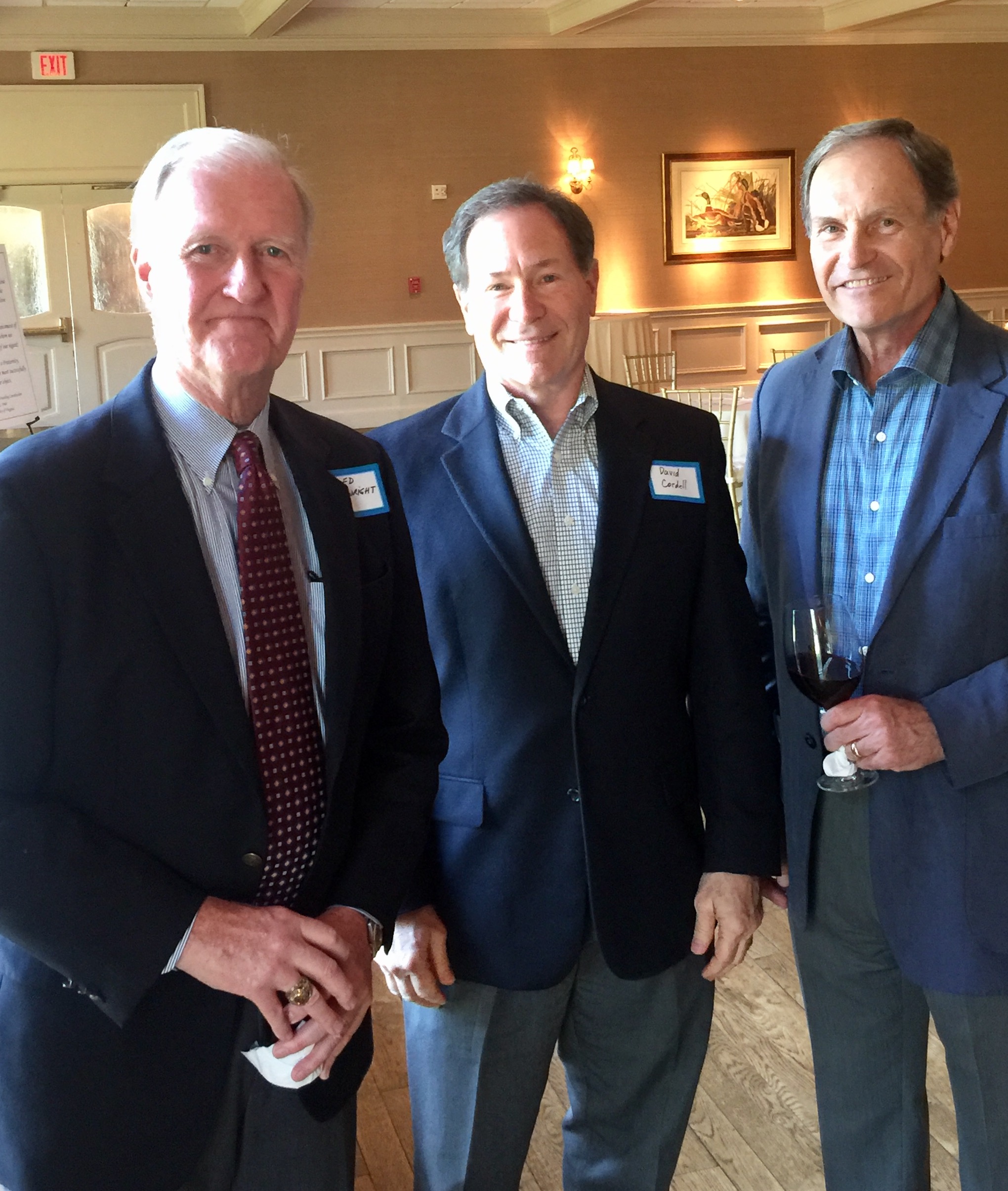 Cartwright, Cordell and Ray at the Dallas Beta Mu Founders' Day Celebration Photograph, 2018