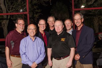 Seven Alumni at the Zeta Sigma Alumni Association Founders' Day Celebration Photograph, 2018