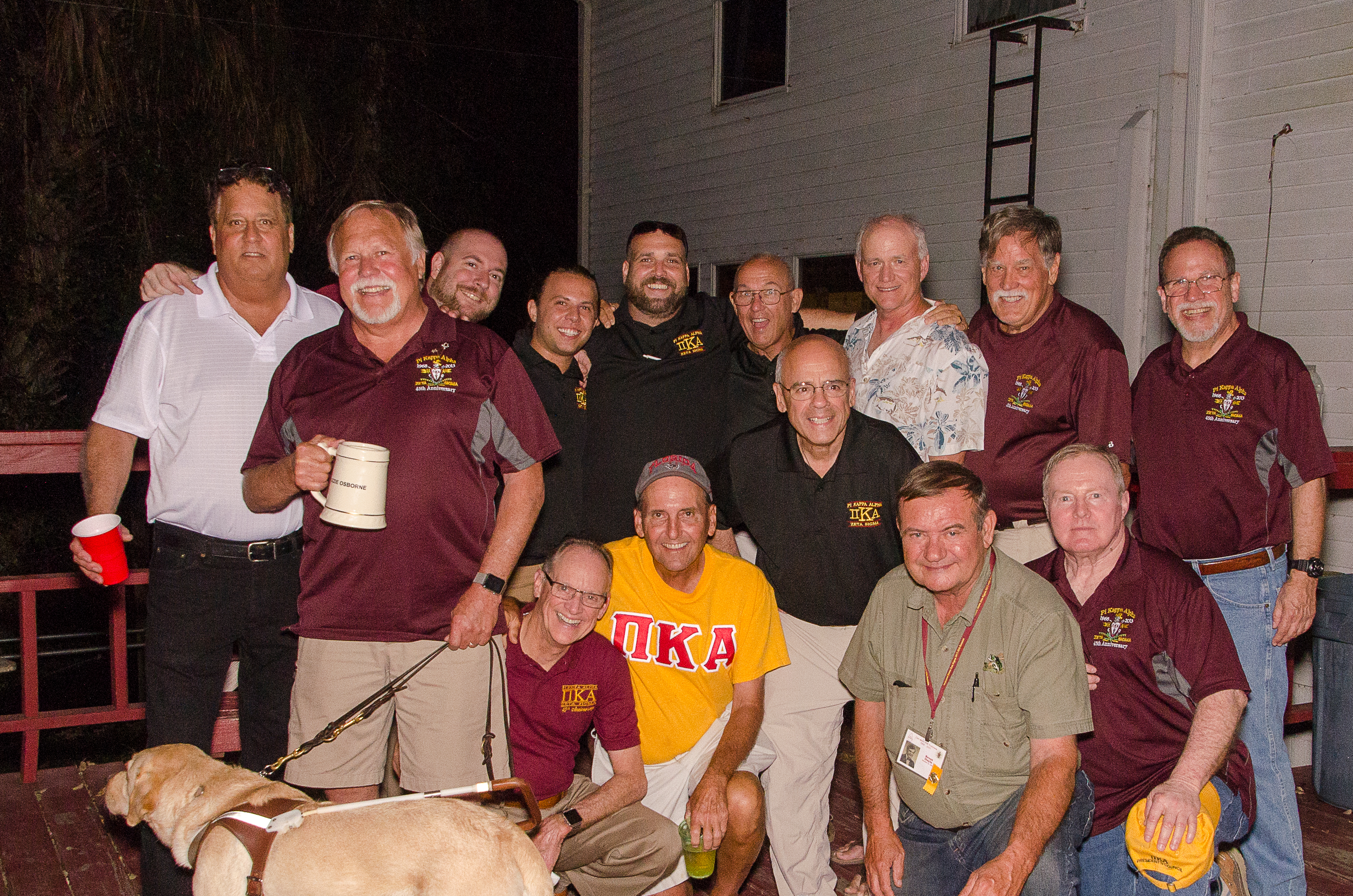 Fourteen Alumni at the Zeta Sigma Alumni Association Founders' Day Celebration Photograph, 2018
