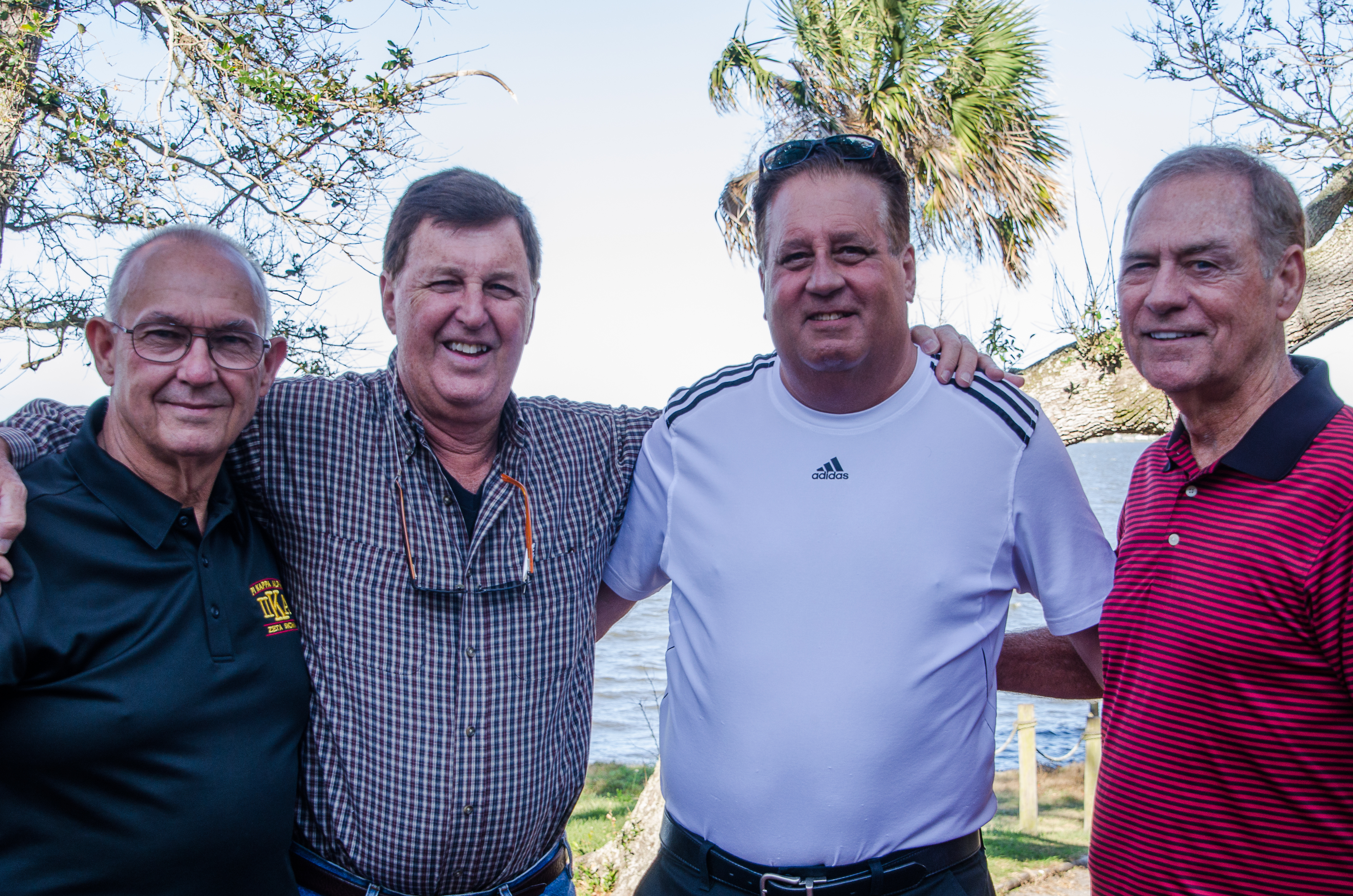 Four Alumni at the Zeta Sigma Alumni Association Founders' Day Celebration Photograph, 2018