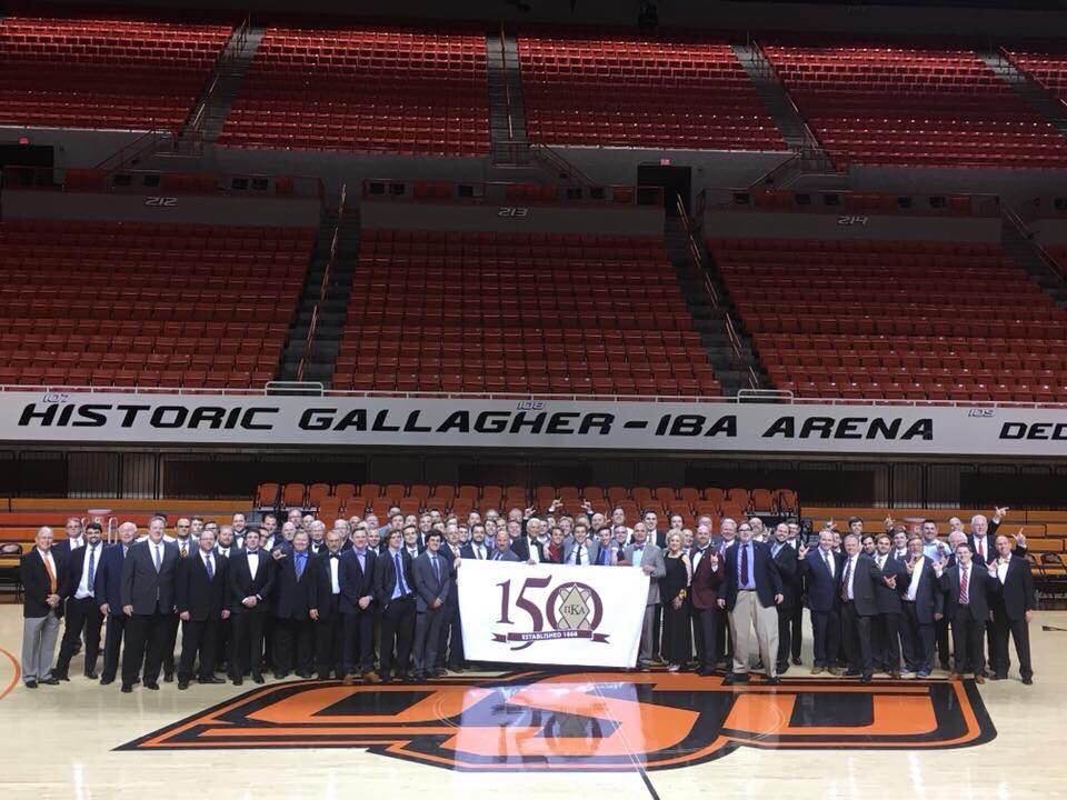 Arkoma-Gamma Chi Alumni and Undergraduates Photograph, 2018