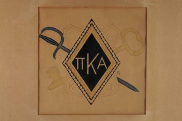 First Pi Kappa Alpha Coat of Arms Drawing
