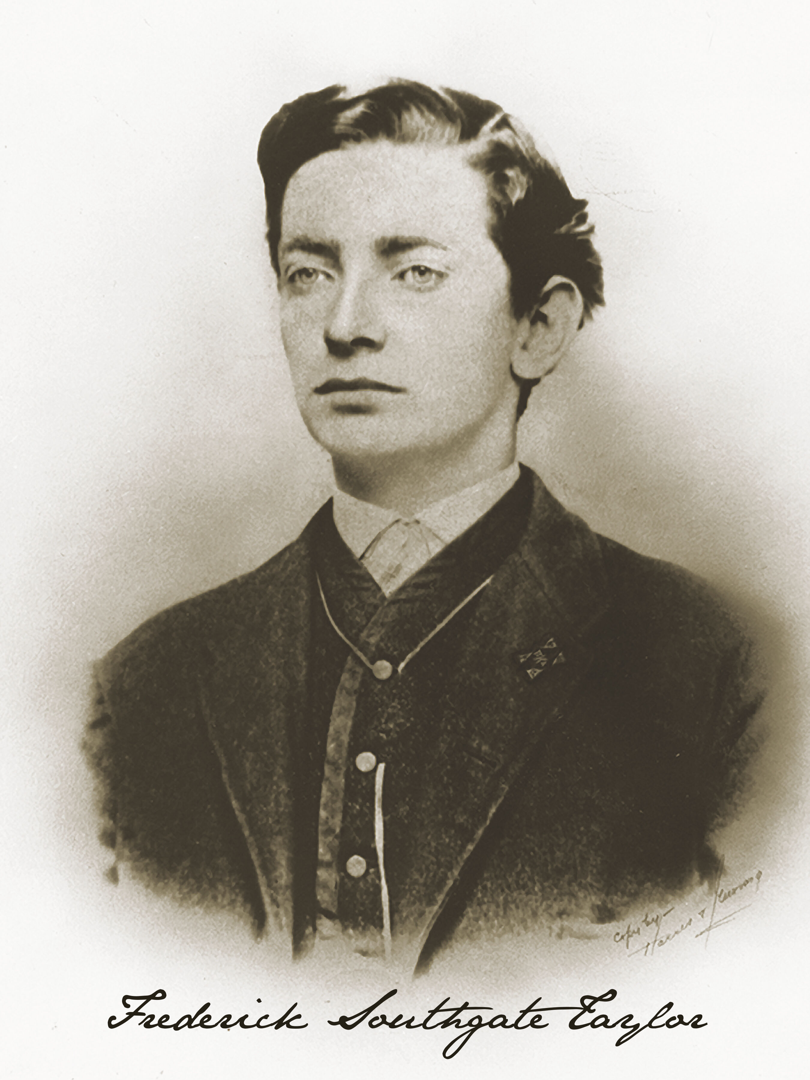 Frederick Southgate Taylor Portrait Poster