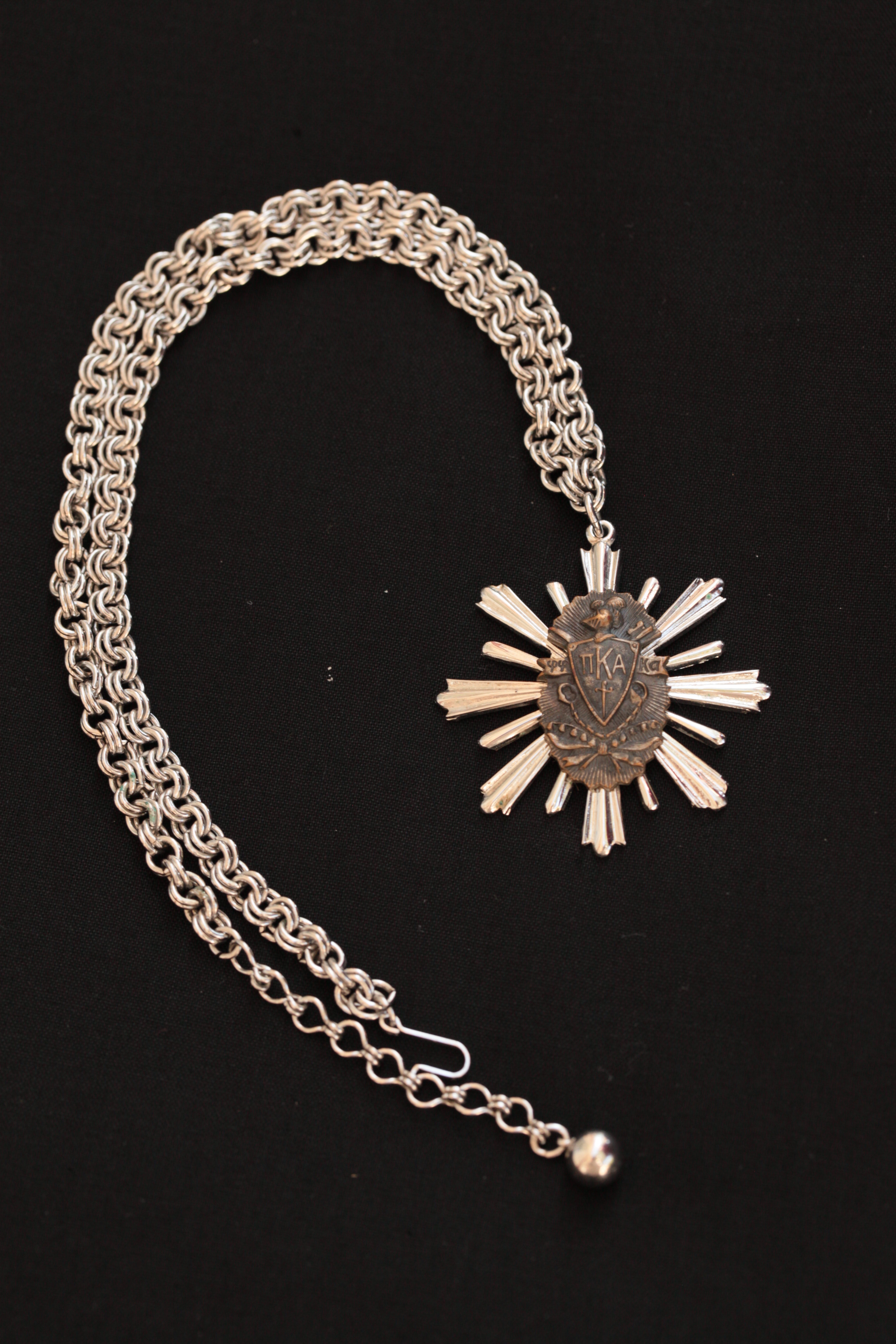 Coat of Arms Pendant and Chain