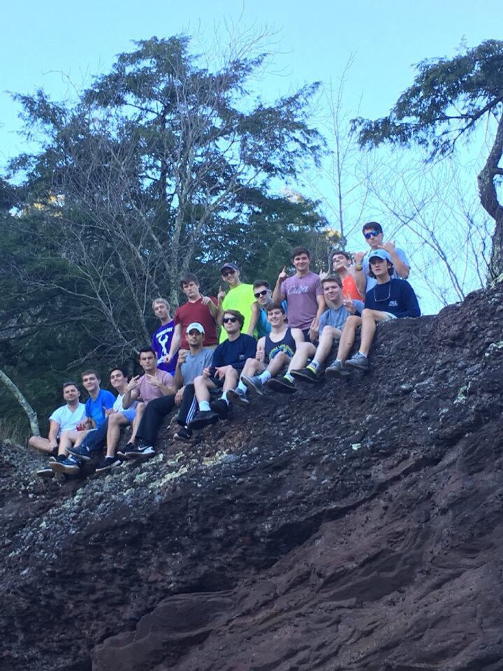 Kappa Omega Chapter Pikes on a New Member Retreat Photograph