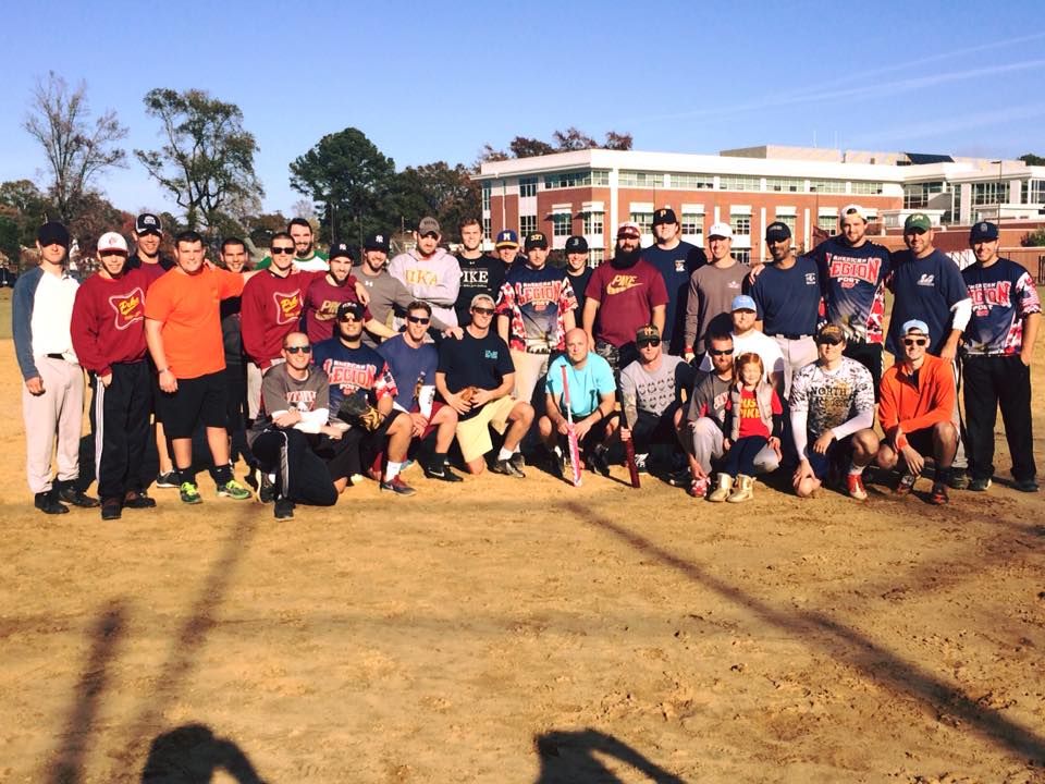 Zeta Iota Alumni Softball Tournament Participants Photograph