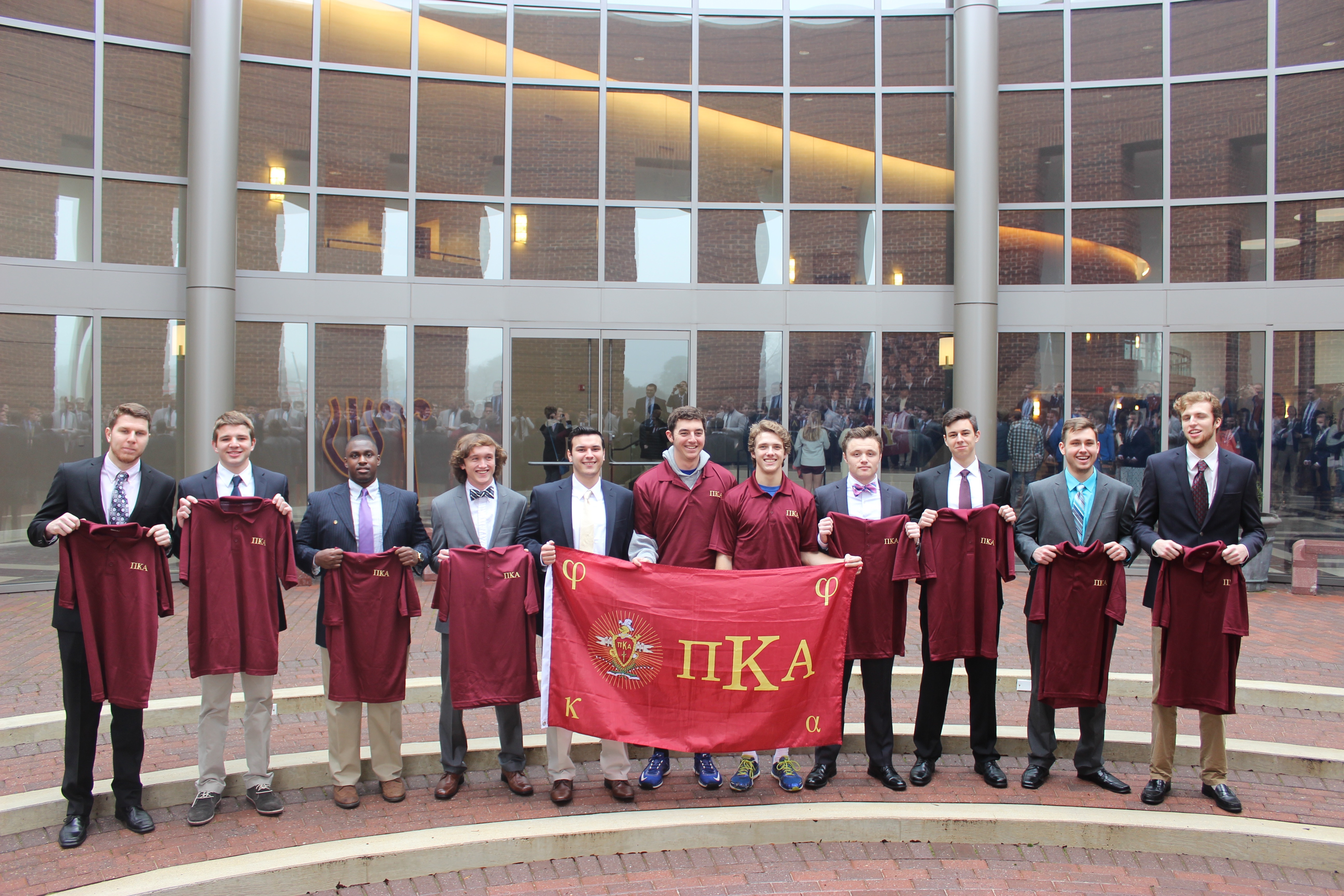 Eleven New Mu Rho Chapter Members Photograph