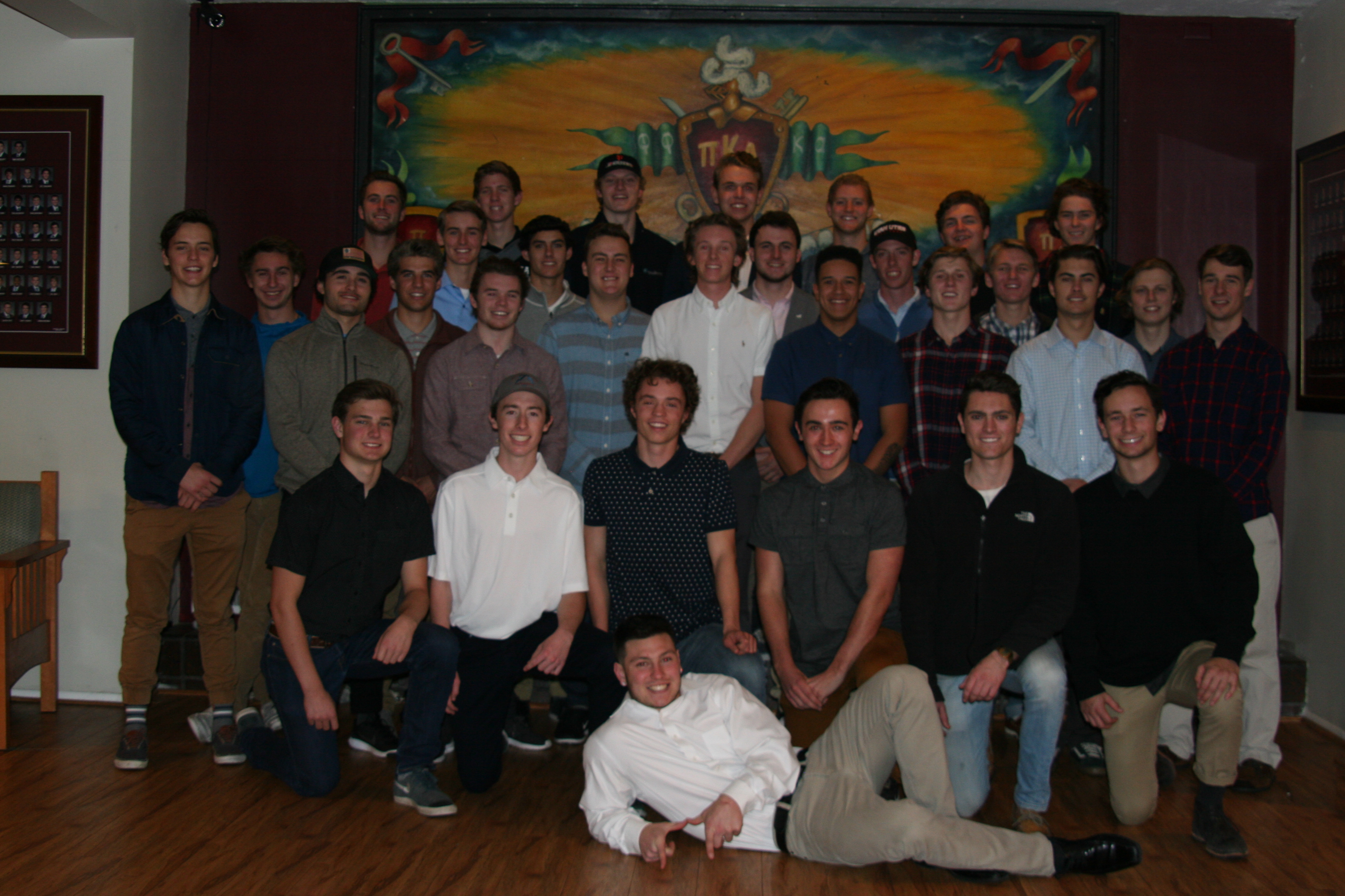 Alpha Tau Chapter Members Photograph 3