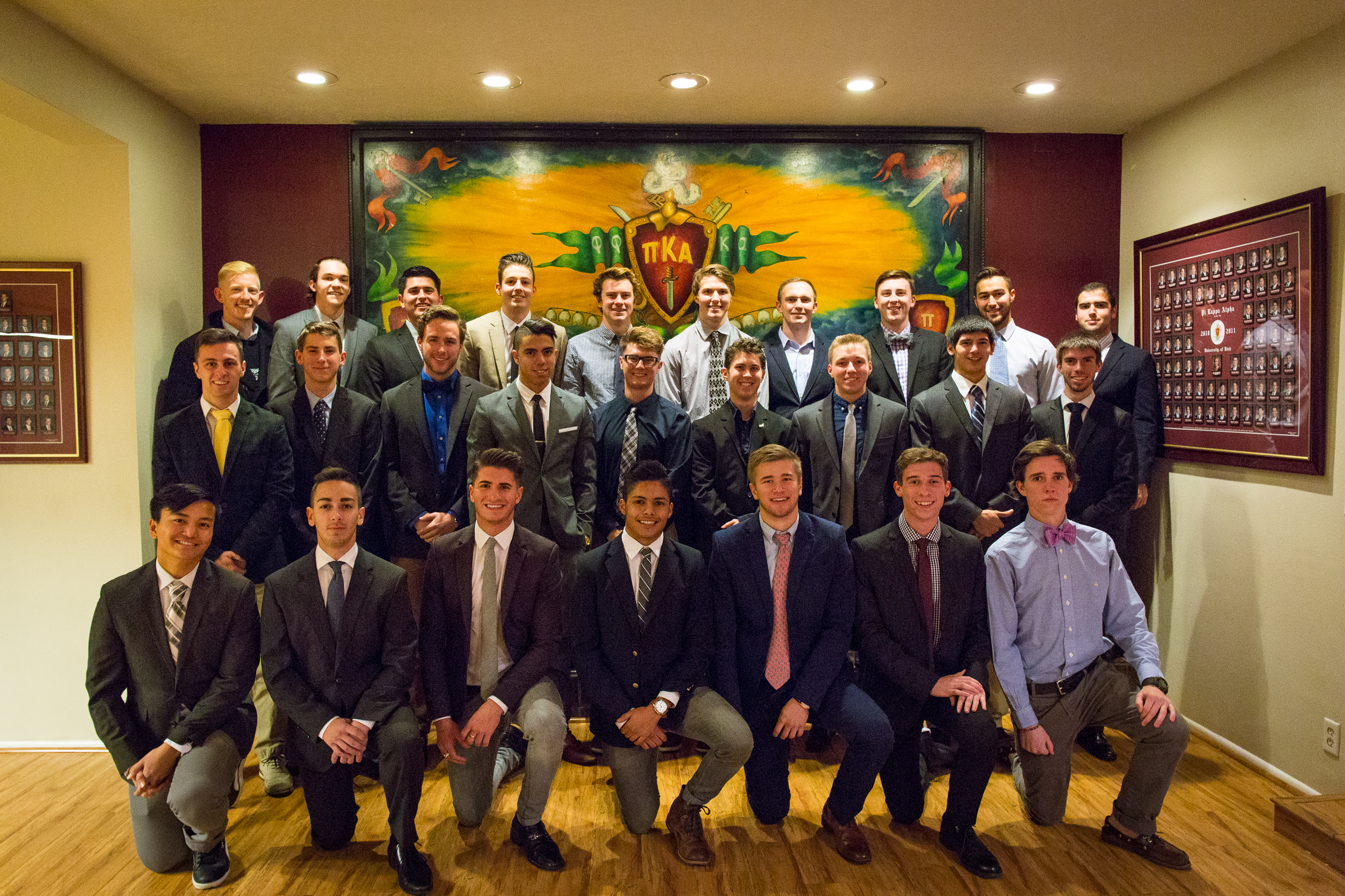 Alpha Tau Chapter Members Photograph 1