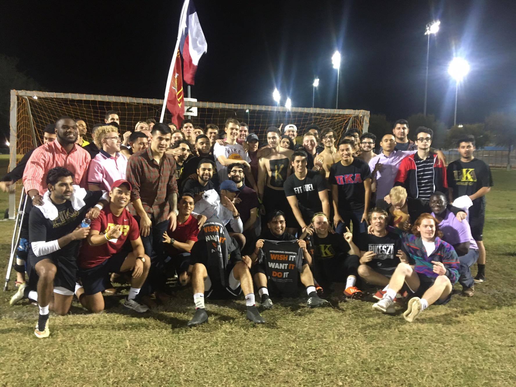 Eta Upsilon Chapter Members Win An Intramural Sport Photograph