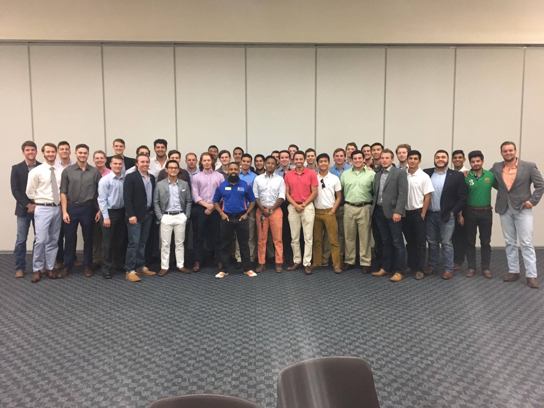 Eta Upsilon Chapter Members Photograph