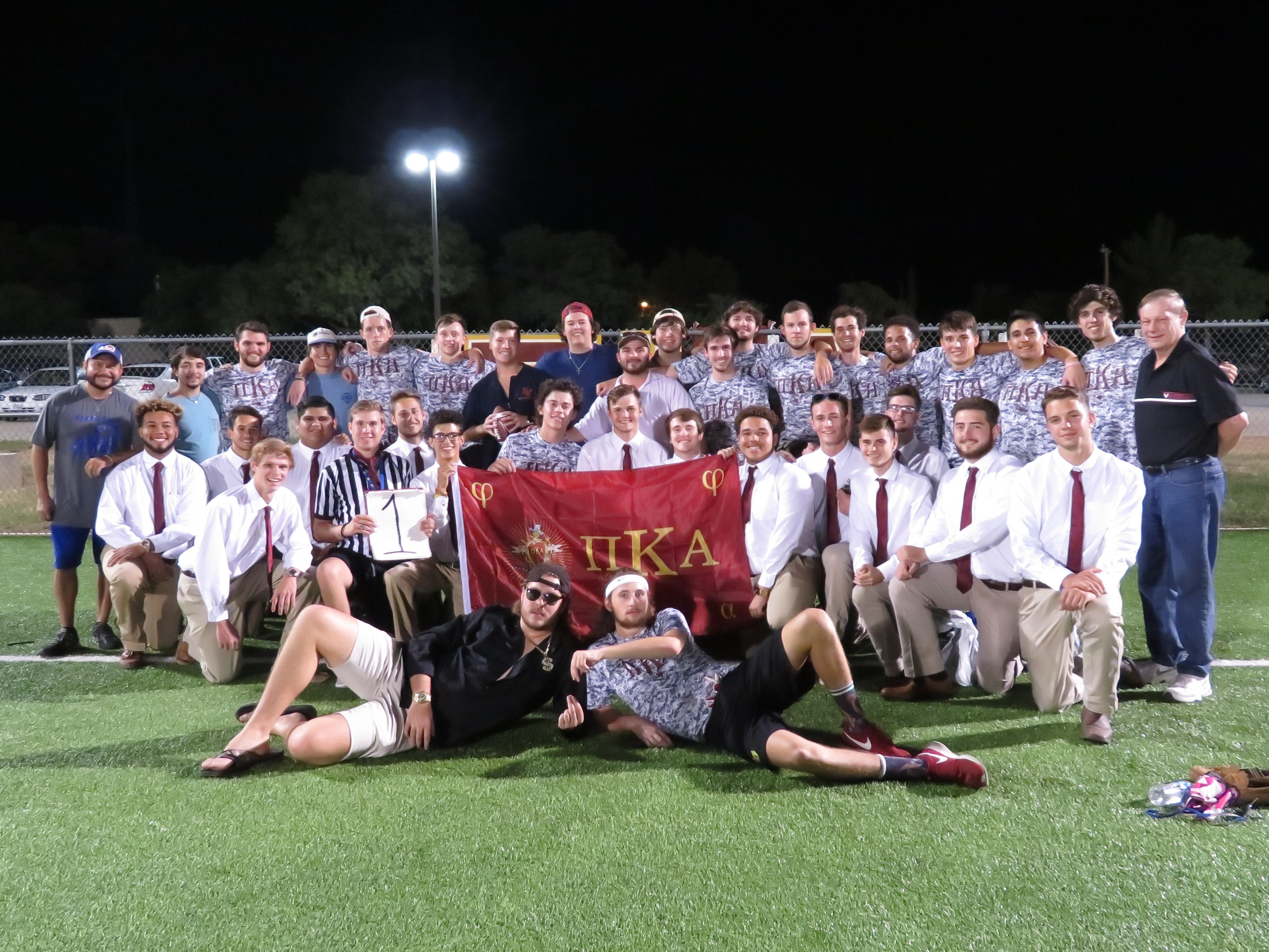 Eta Epsilon Chapter Members On An Athletic Field Photograph 2