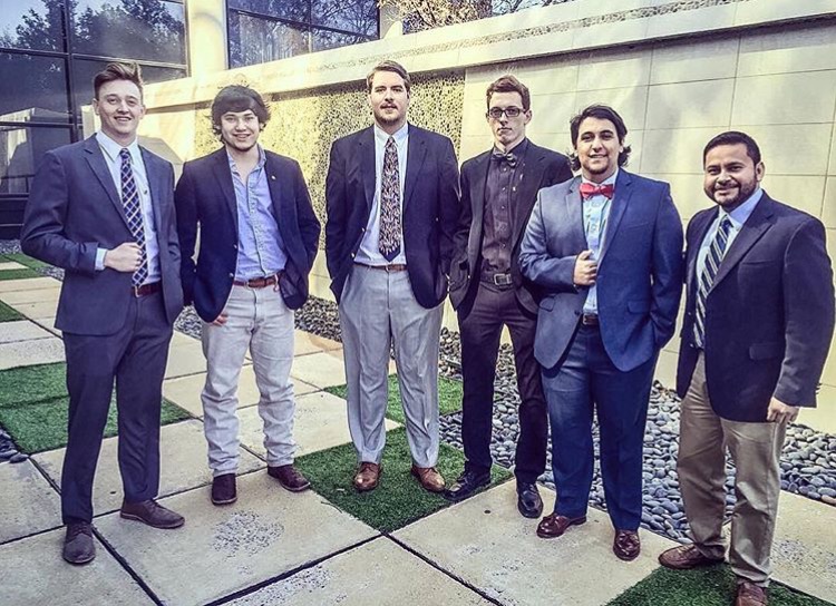 Six Unidentified Eta Epsilon Chapter Members Photograph