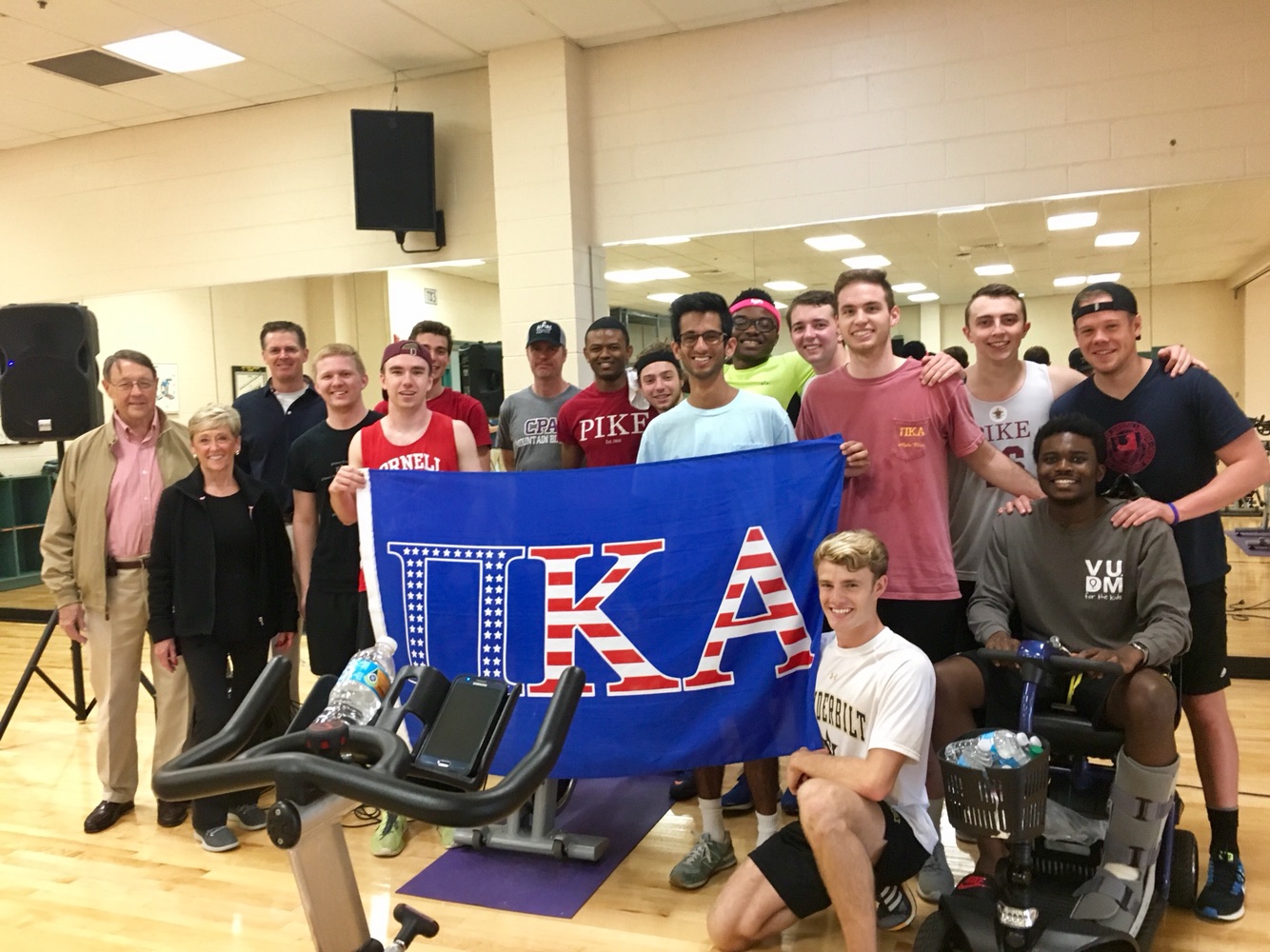 Sigma Chapter Cycling Event Photograph