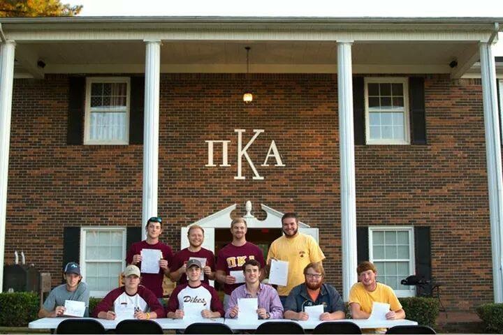 Ten Epsilon Sigma Chapter Members Table At Their Chapter House Photograph