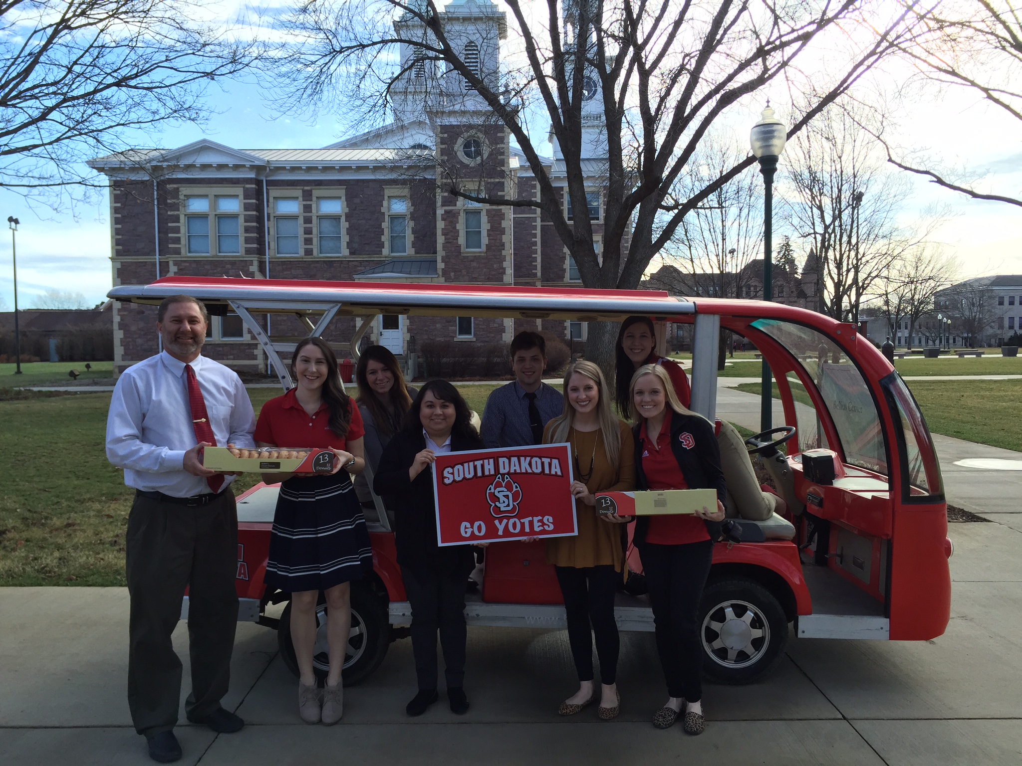University of South Dakota Students and Staff Photograph