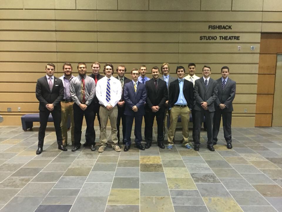 Mu Omicron Chapter Members at the Oscar Larson Performing Arts Center Photograph