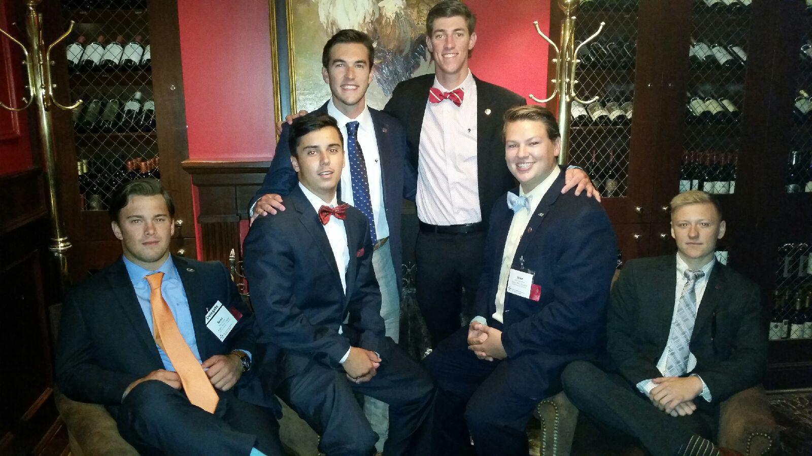 Six Kappa Rho Chapter Members At New Orleans Convention Photograph, 2016