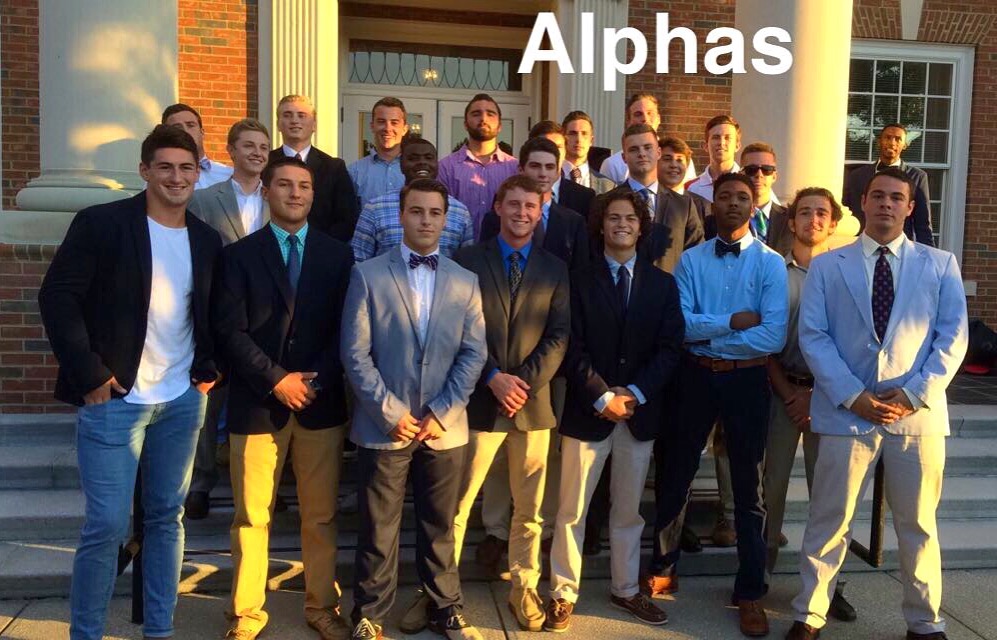 Group of Kappa Rho Chapter Alphas Photograph