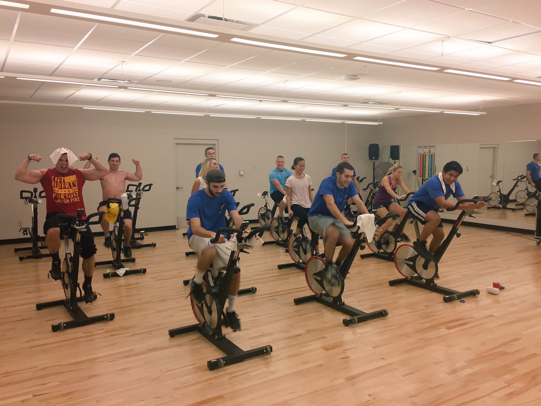 Epsilon Upsilon Chapter Members Participate In Cycle For Life Photograph