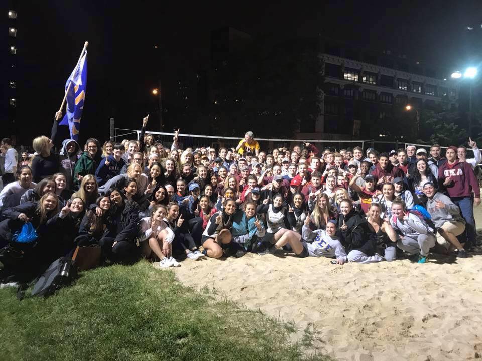 Fraternity and Sorority Members During Greek Week Photograph