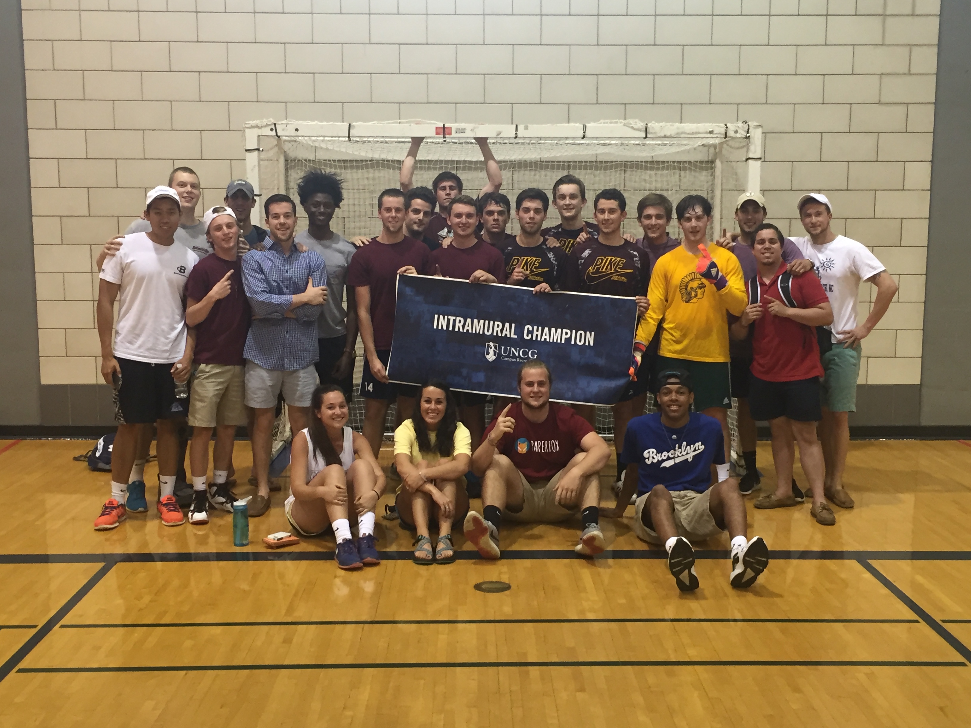 Lambda Rho Chapter Members Are Intramural Champions Photograph
