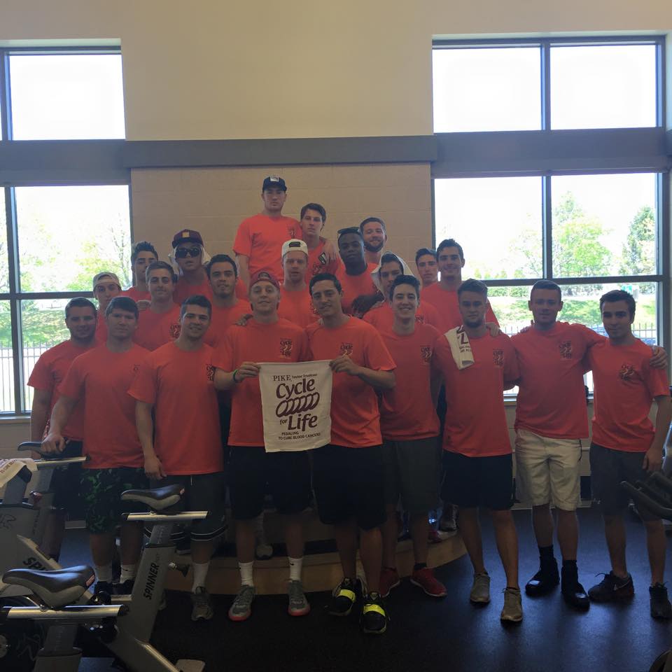 Lambda Pi Chapter Hosts A Cycle For Life Event Photograph