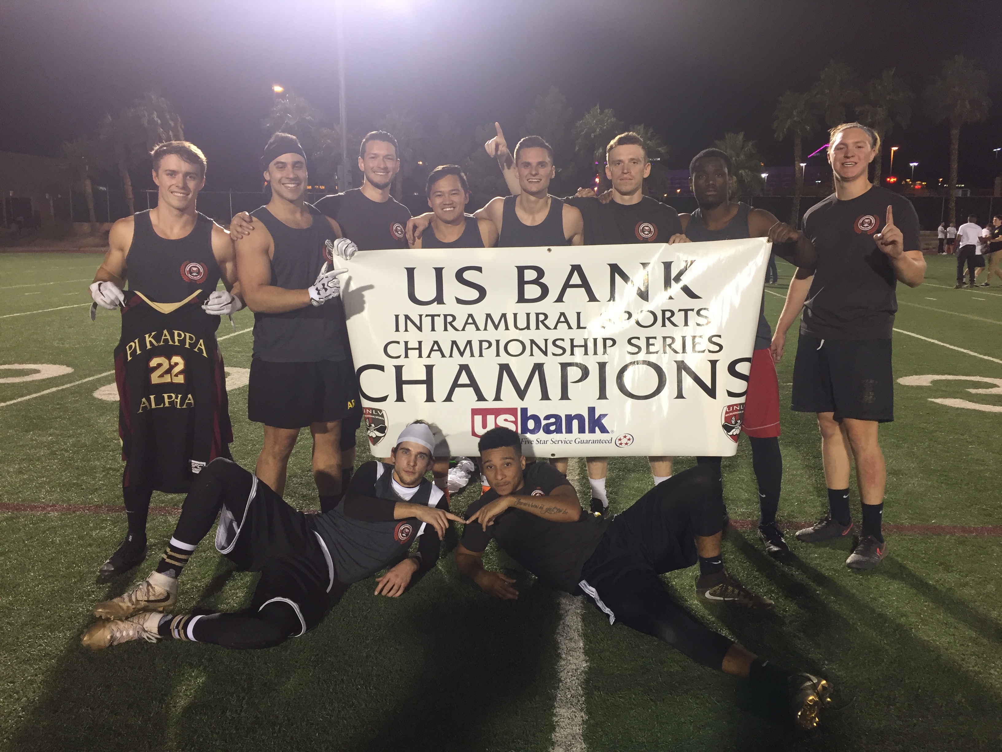 Kappa Omicron Chapter Pikes Are Intramural Baseball Champions Photograph