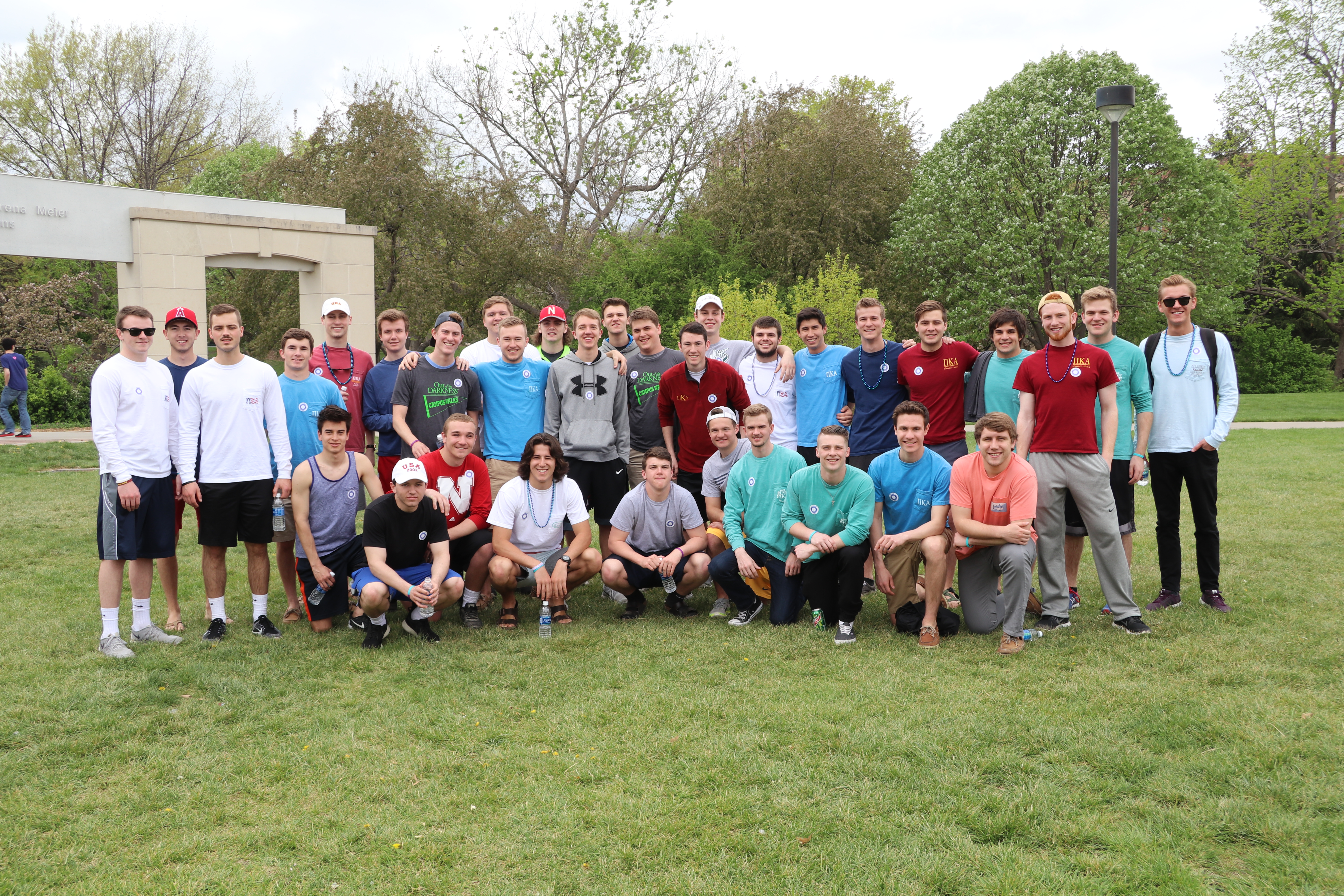 Gamma Beta Chapter Joins Out of the Darkness Walk Photograph