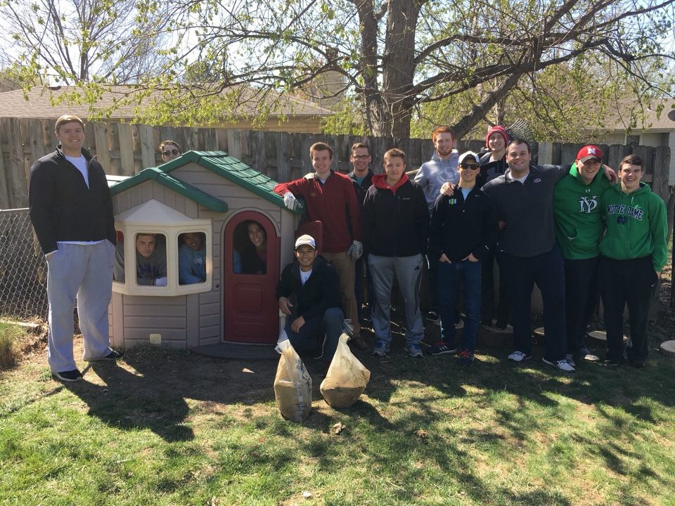 Gamma Beta Chapter Members During A Big Event Photograph