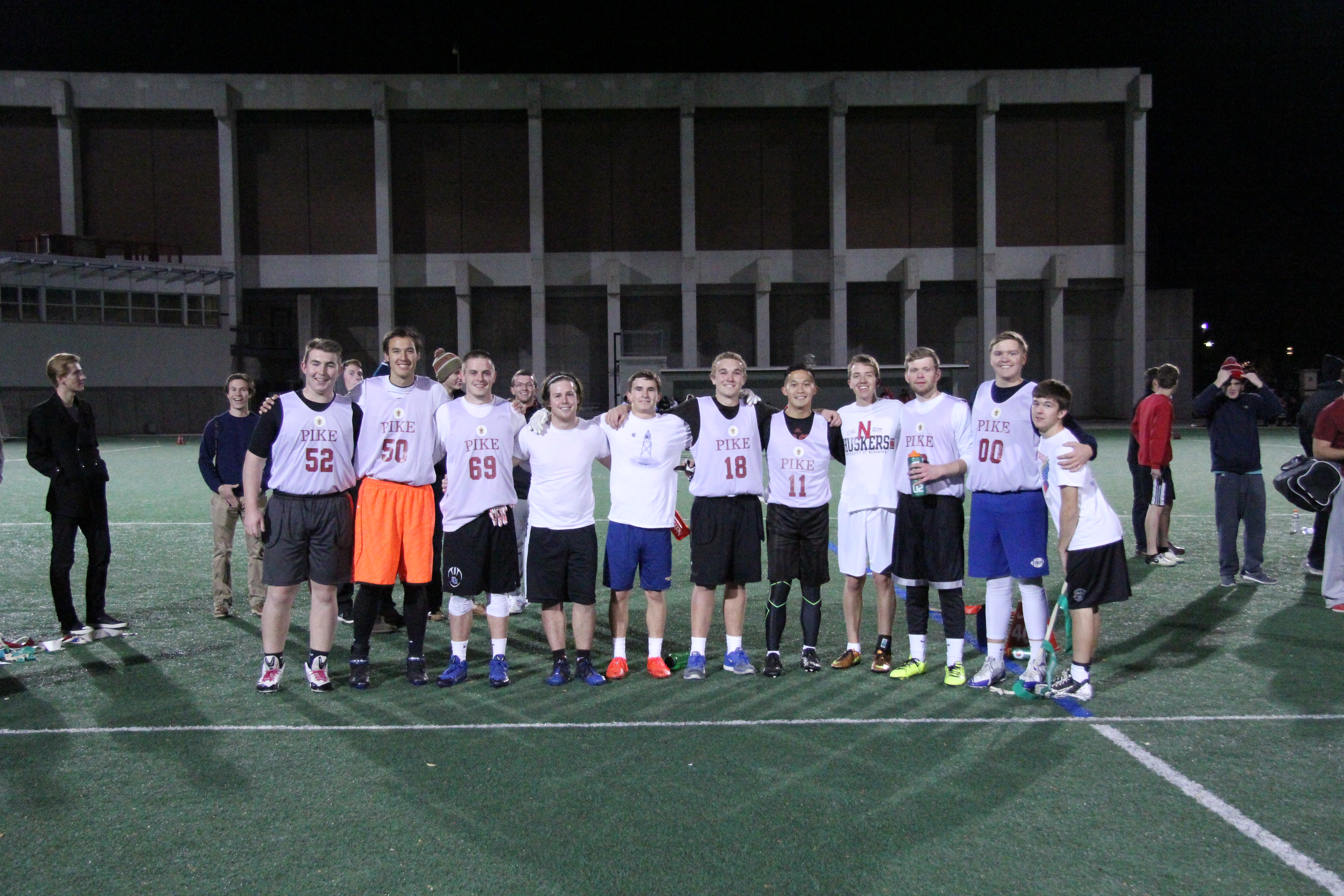 Gamma Beta Chapter Members Play An Intramural Sport Photograph