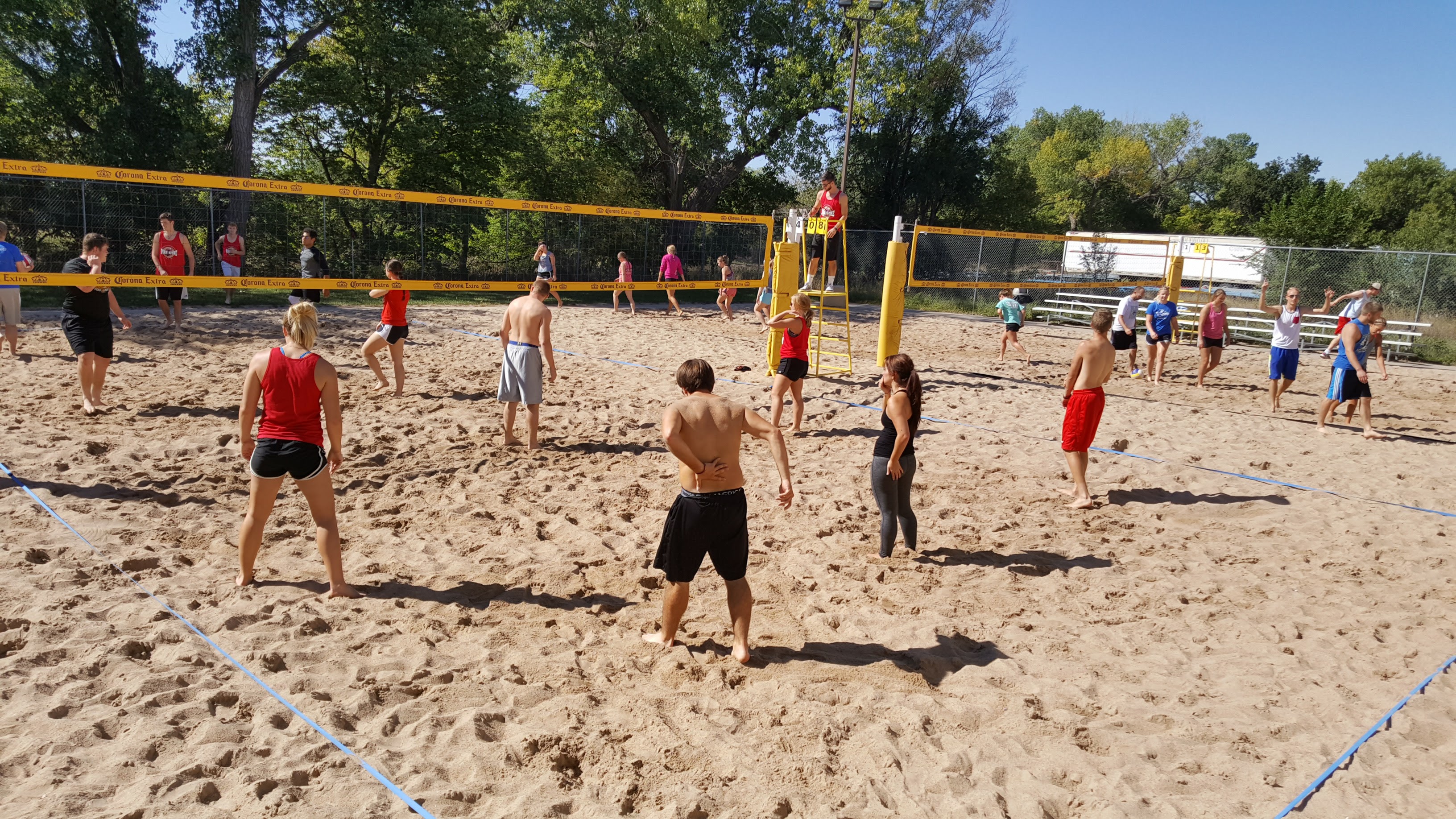Iota Gamma Chapter Members In A Sand Volleyball Tournament Photograph 1, 2016