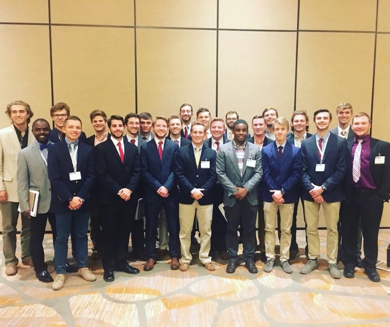 Group of Zeta Chi Chapter Members Photograph