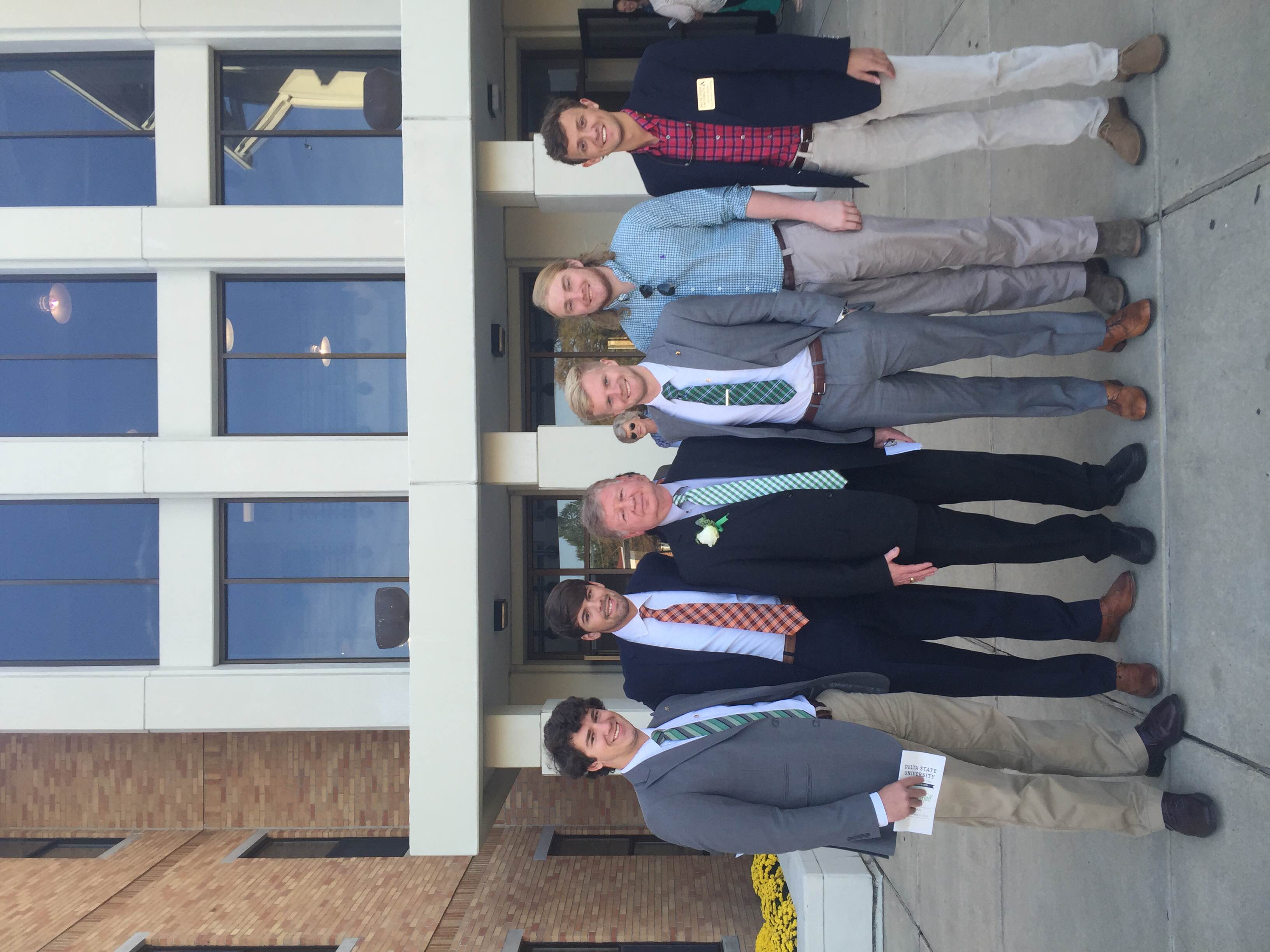 Six Unidentified Zeta Beta Pikes Photograph