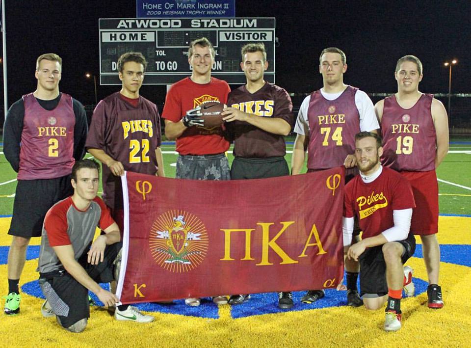 Zeta Alpha Pike Intramural Football Champions Photograph