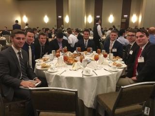 Zeta Lambda Chapter Members At A Banquet Photograph