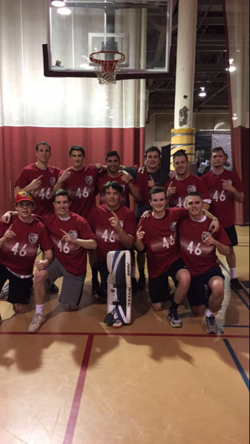 Eleven Theta Mu Chapter Members Win An Intramural Sport Photograph