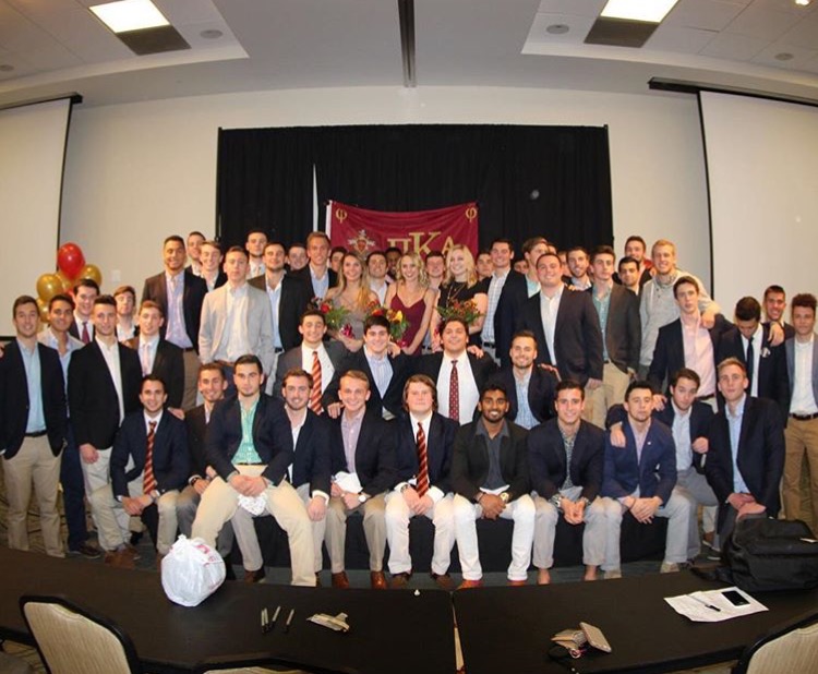 Lambda Omega Chapter Members and Their Dream Girls Photograph